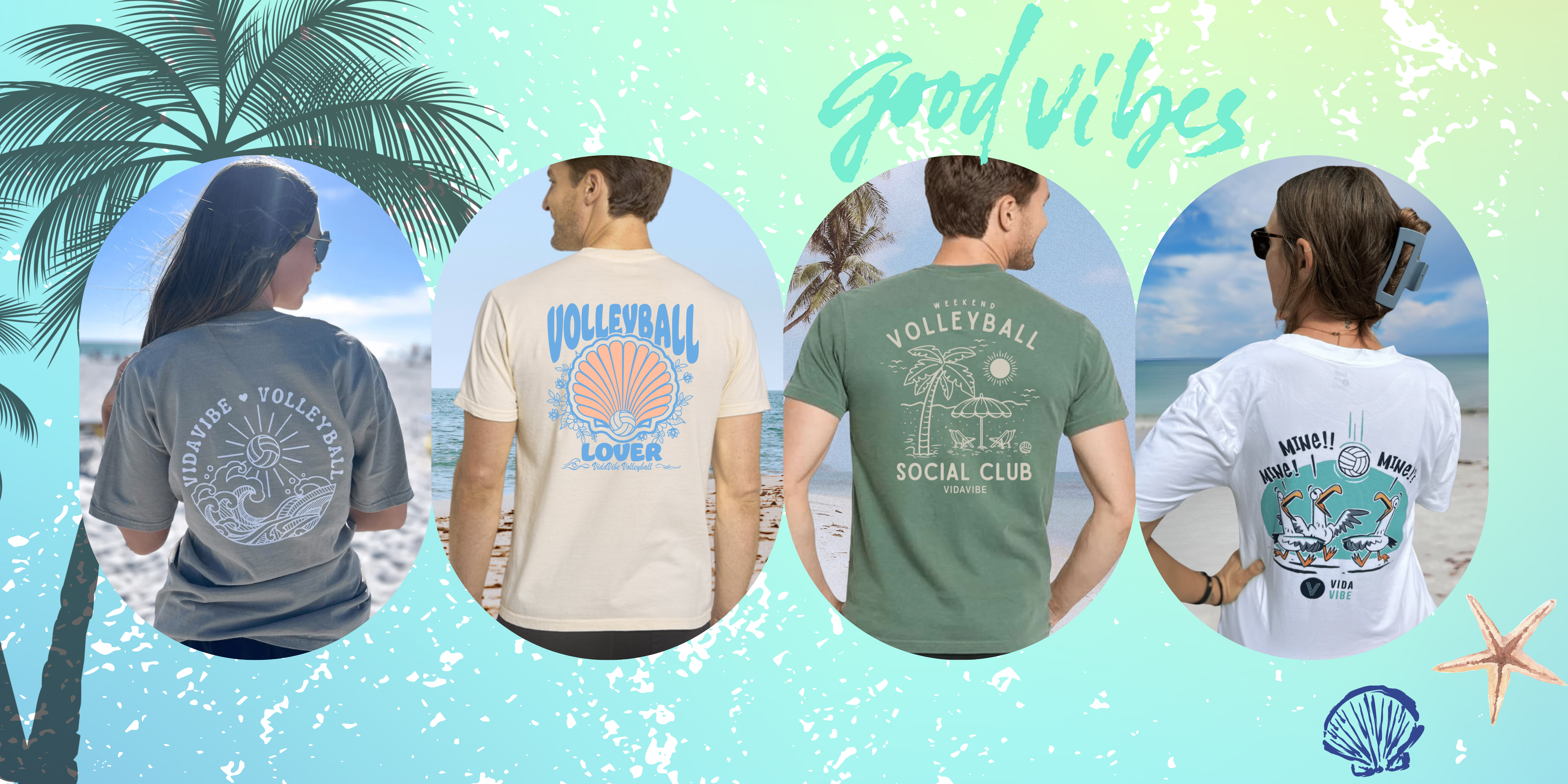 Shop VidaVibe Summer Volleyball Apparel at VidaVibe Volleyball