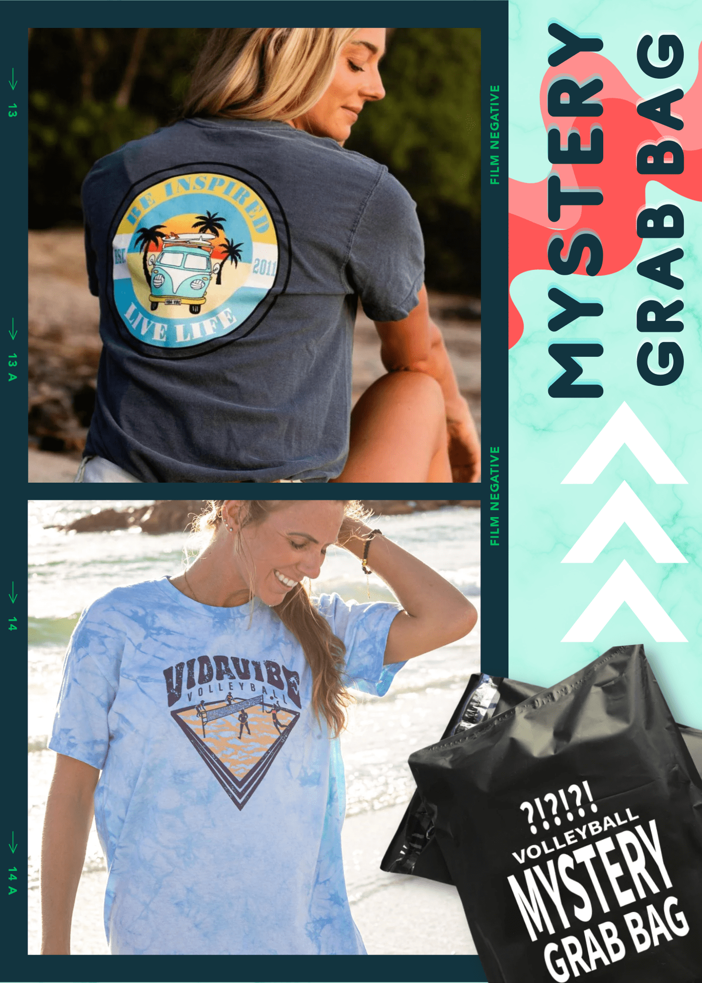 Mystery Grab Bag Volleyball T-Shirt & More - VidaVibe Volleyball