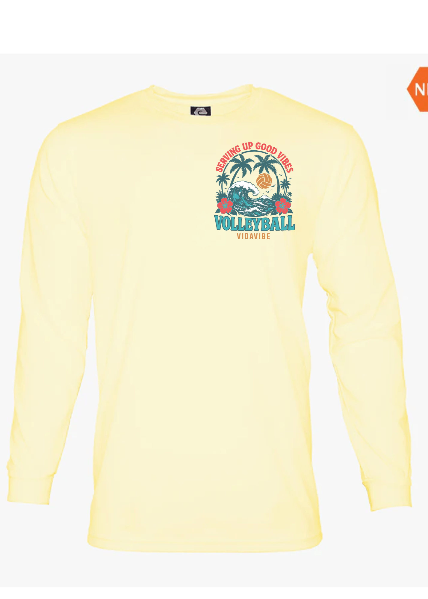 Serving Up Good Vibes Long Sleeve Dri-Fit
