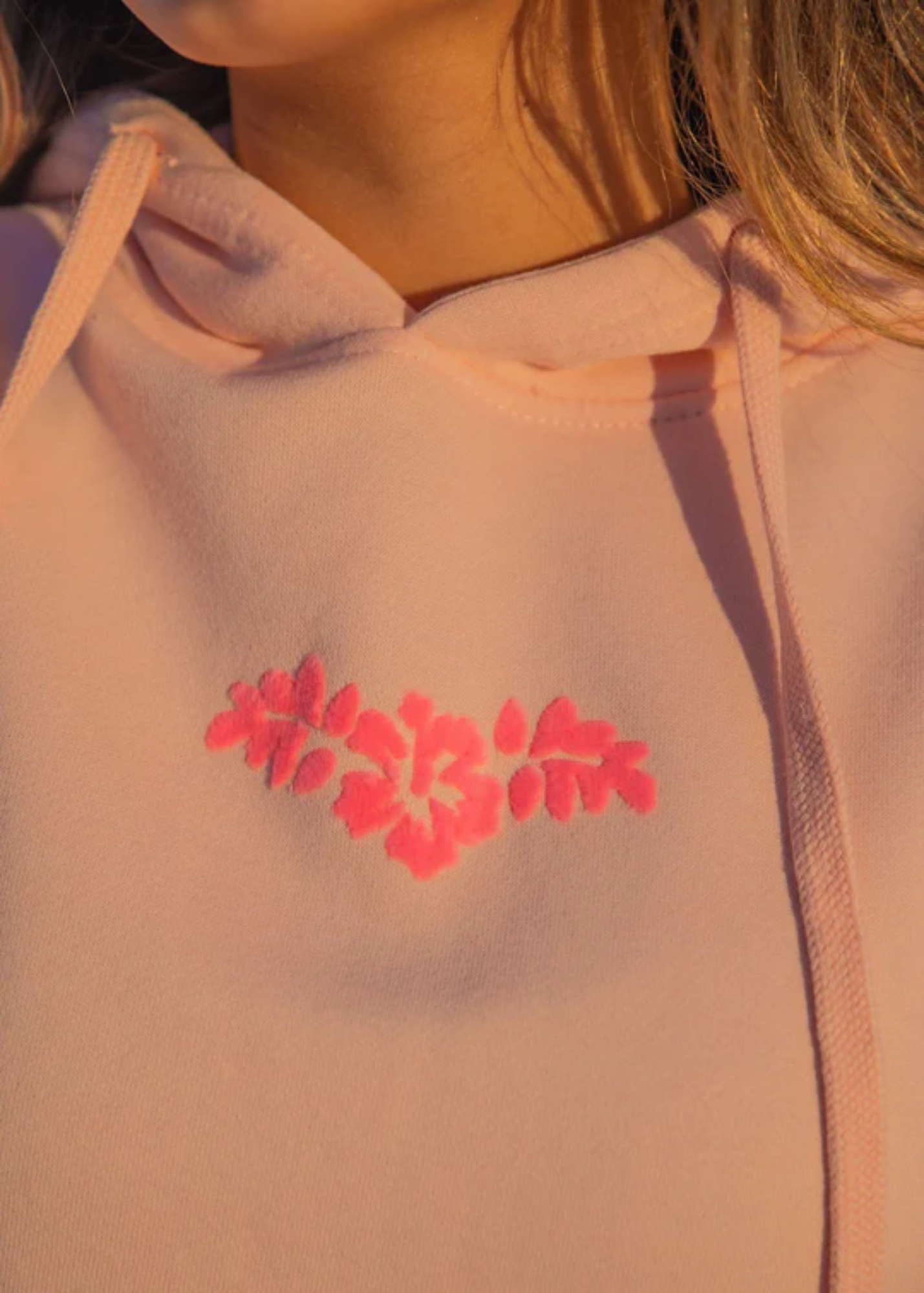 Pink Velvet Volleyball Sweatshirt