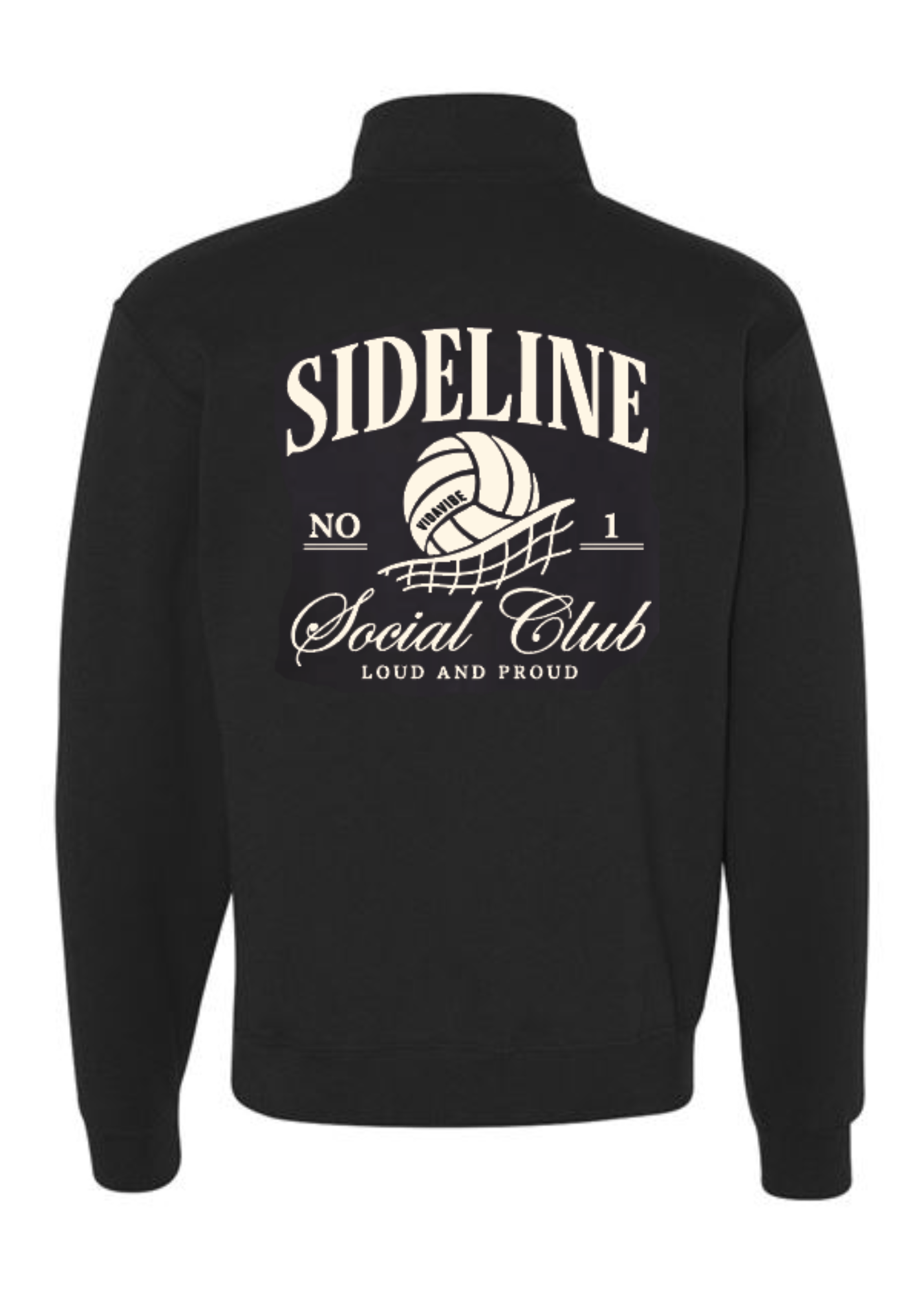 Sideline Social Club Quarter-Zip
