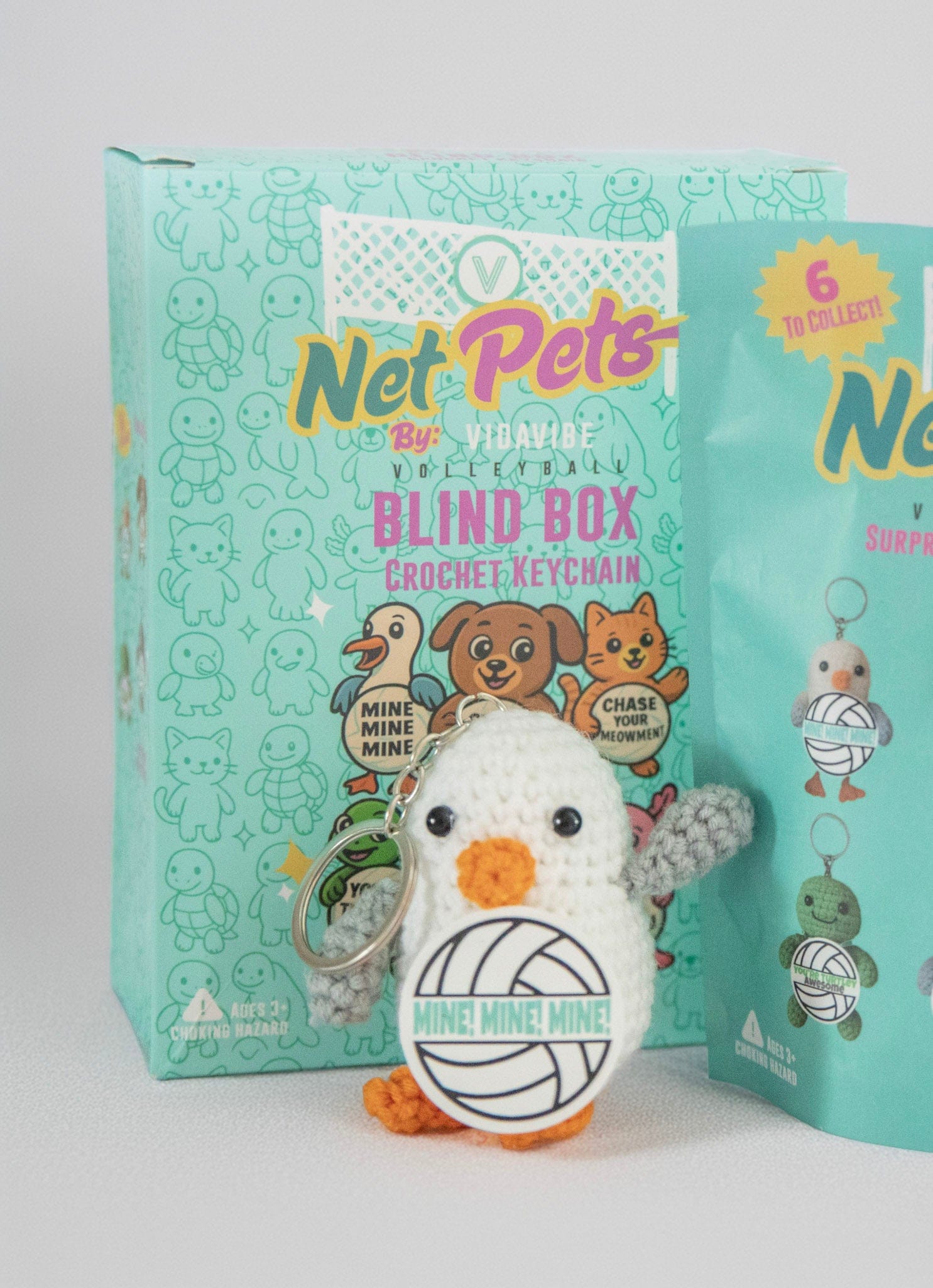 NetPets™ Keychain Blind Bags - 6 To Collect!