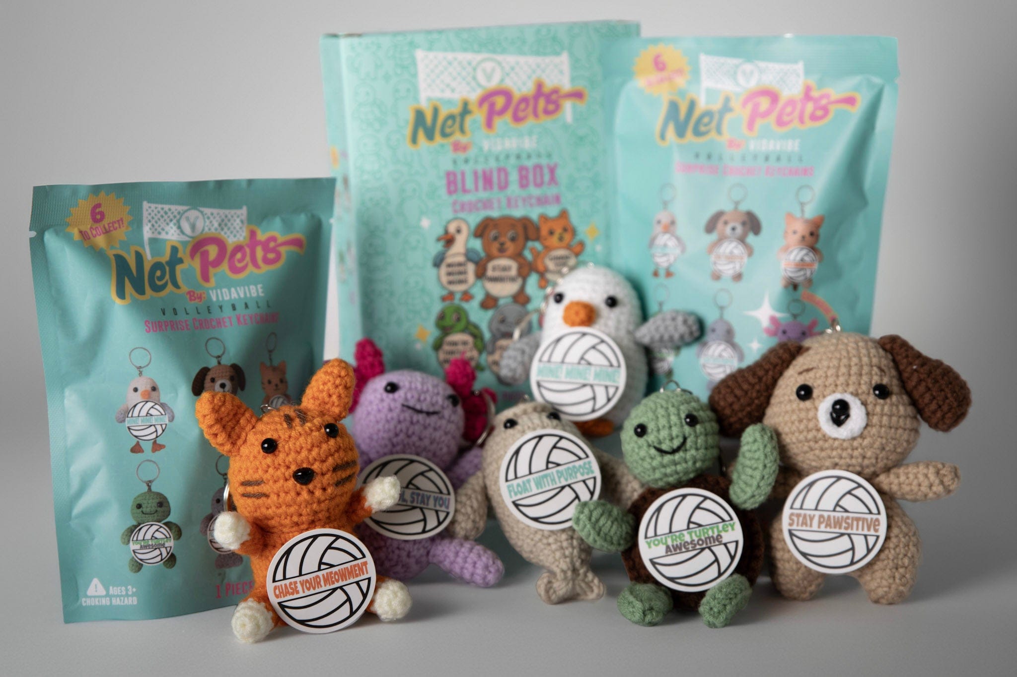 NetPets™ Keychain Blind Bags - 6 To Collect!