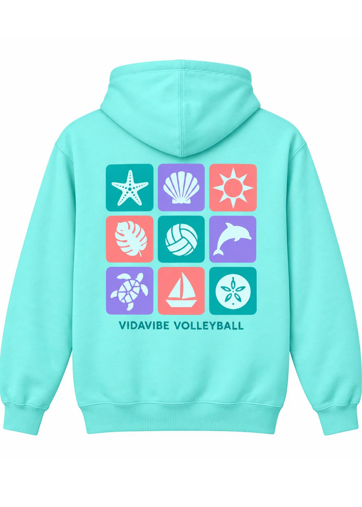 Colorful Coastal Vibes Sweatshirt