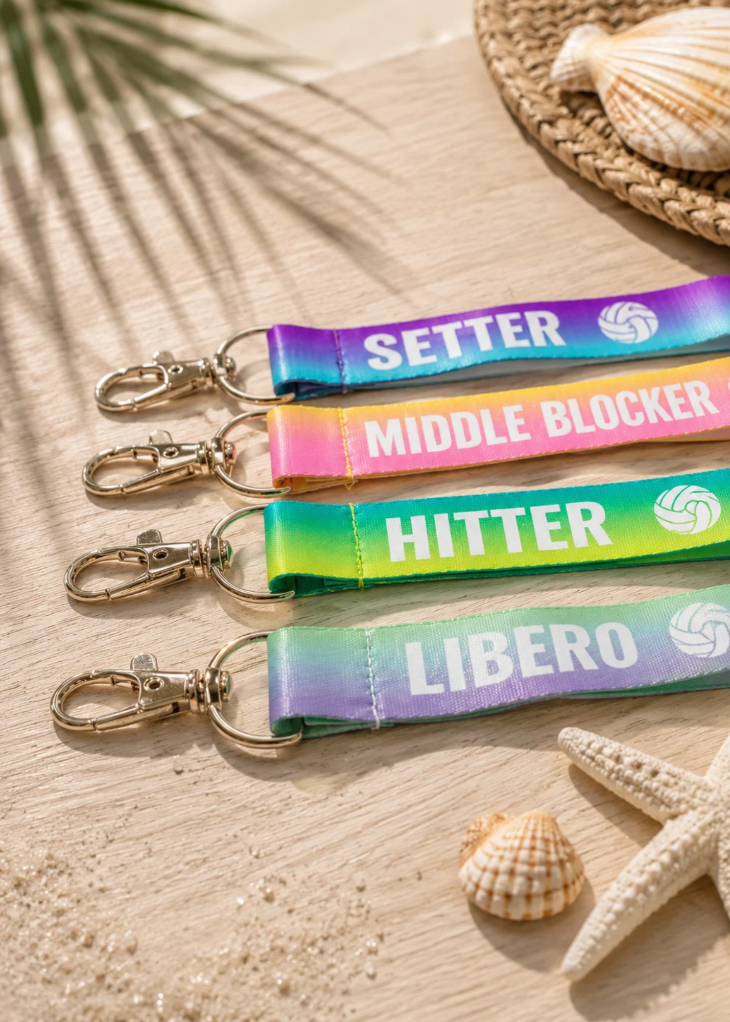 Volleyball Position Lanyards