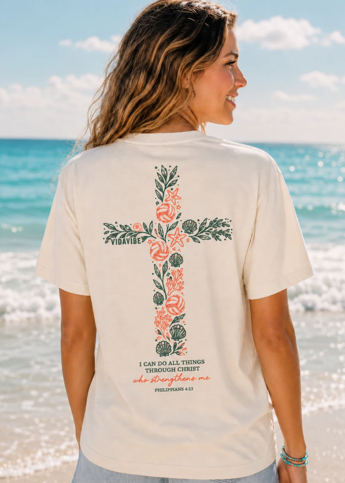 I Can Do All Things Volleyball Tee