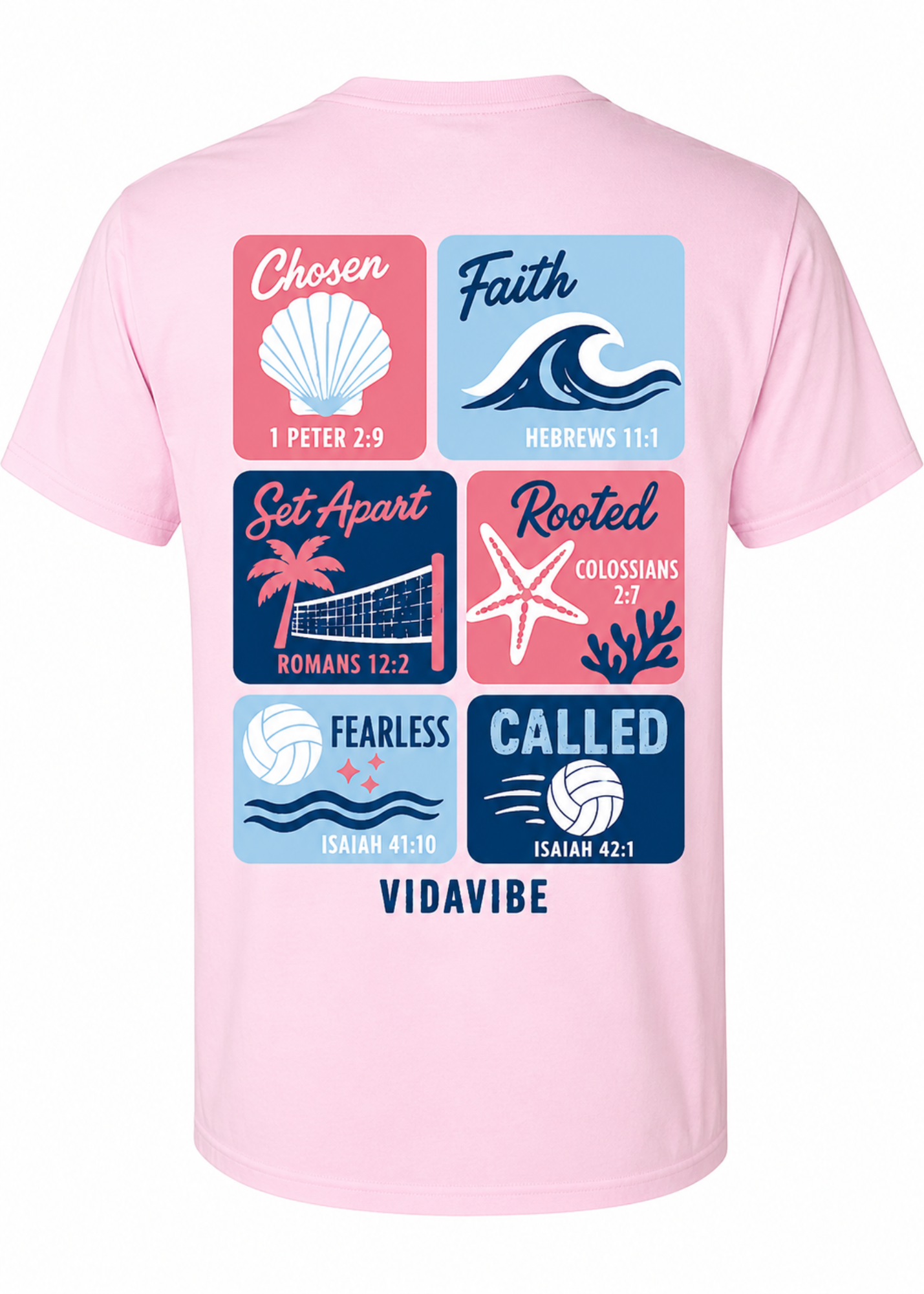 Rooted in Faith Volleyball Tee
