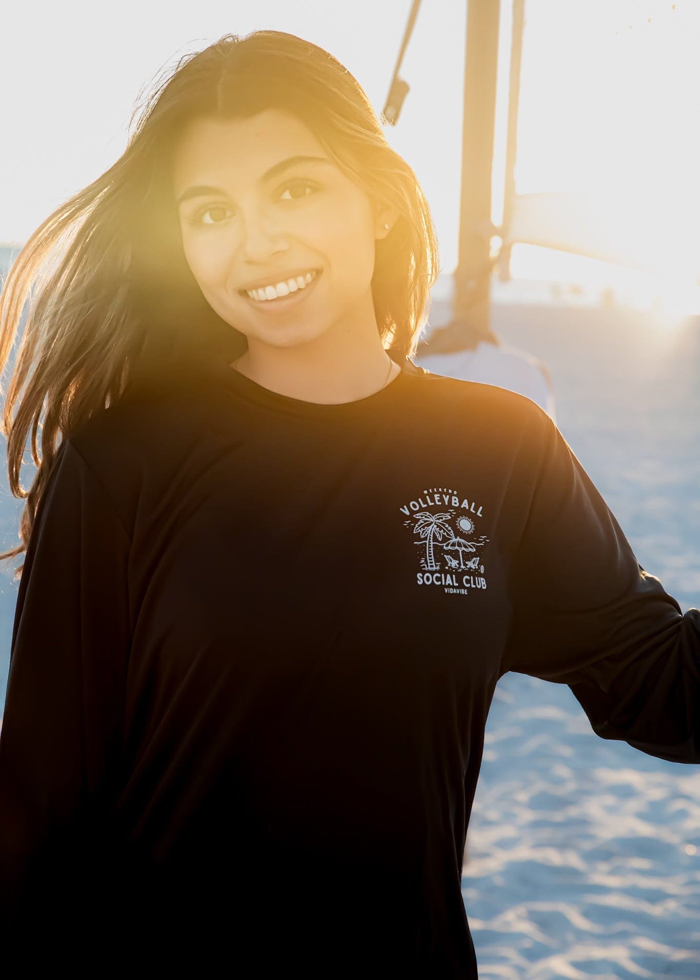 Weekend Volleyball Social Club Dri-Fit Long Sleeve