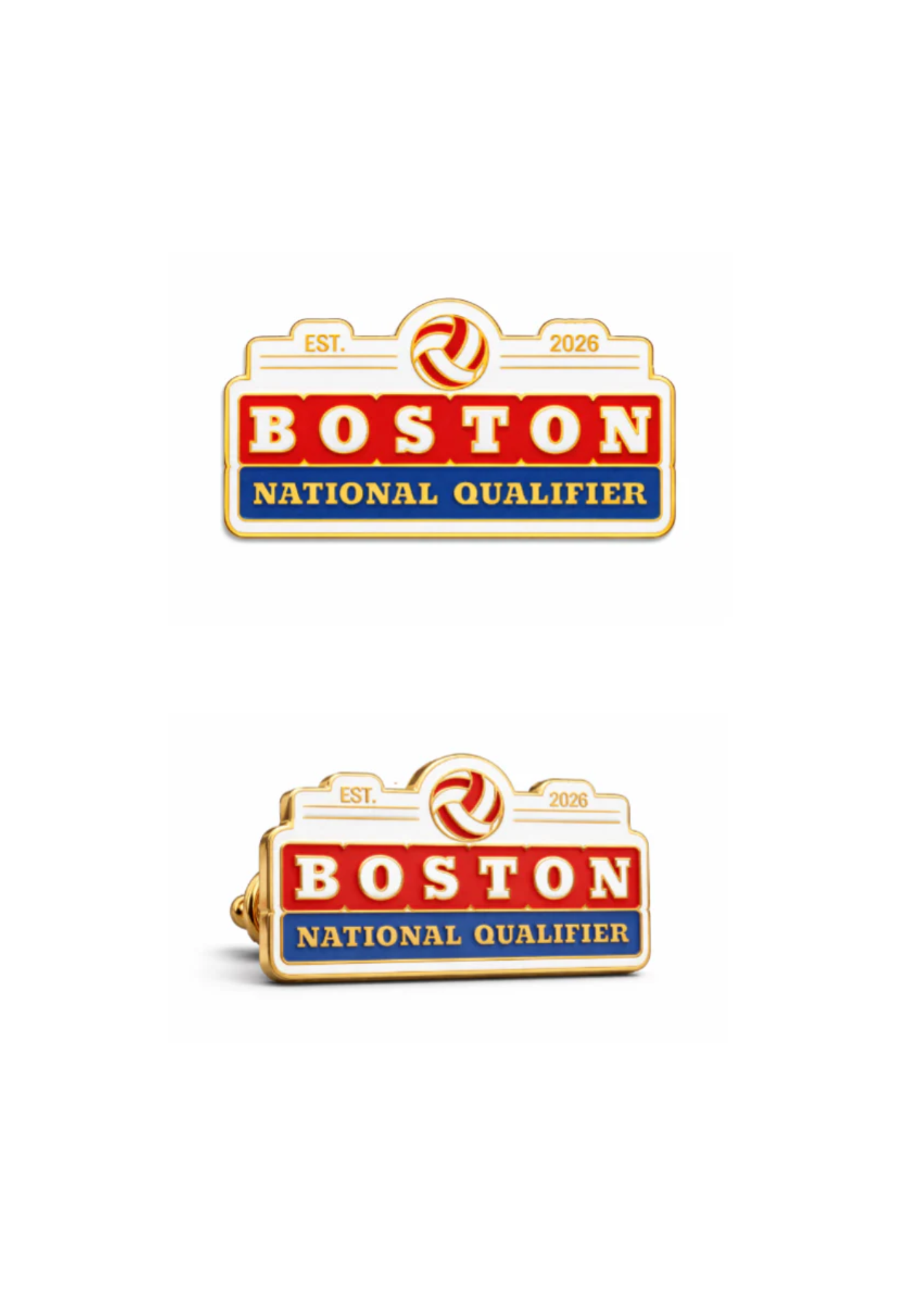 Boston National Qualifier Pin