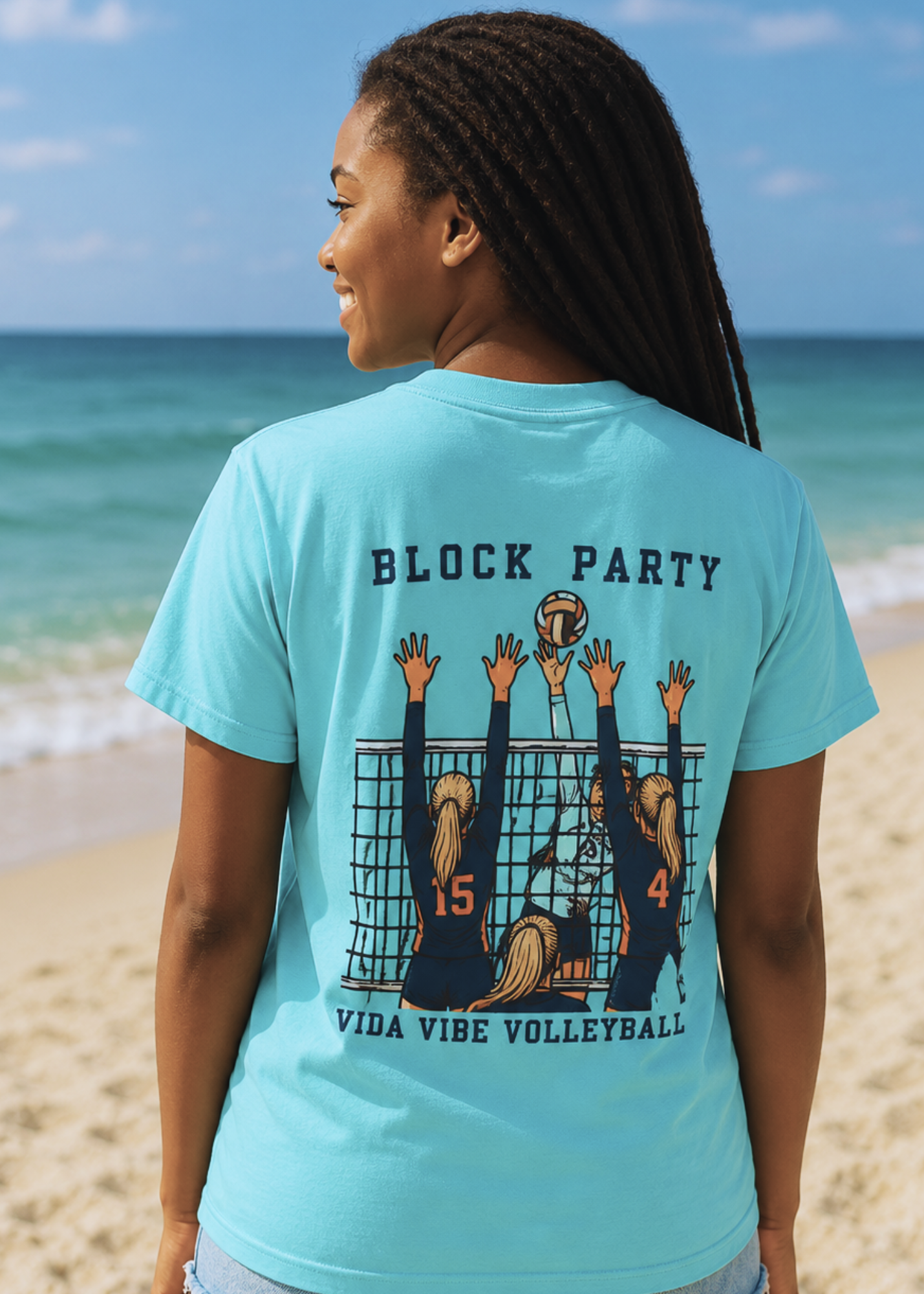 Volleyball Block Party Tee