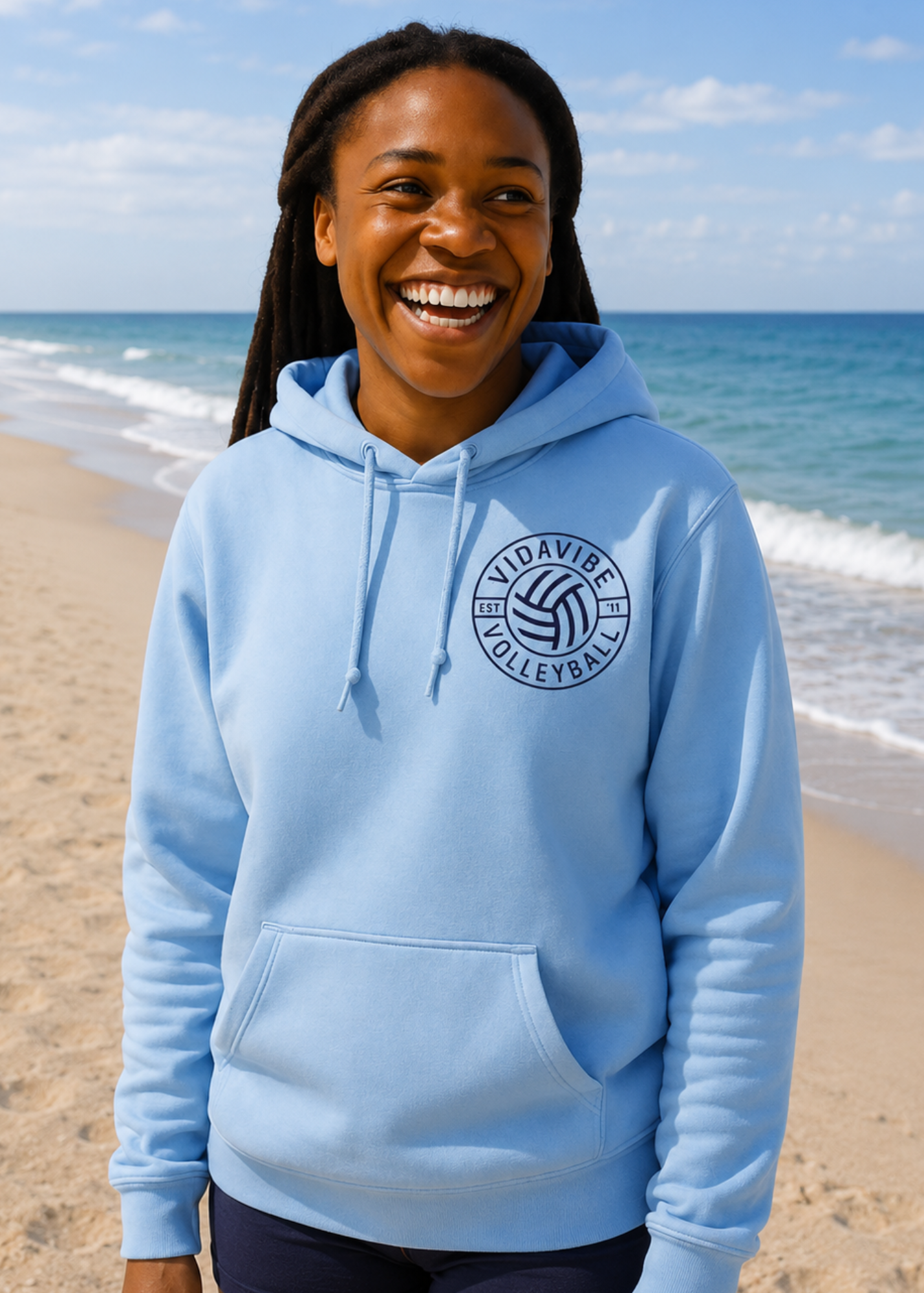 Block Party Volleyball Sweatshirt