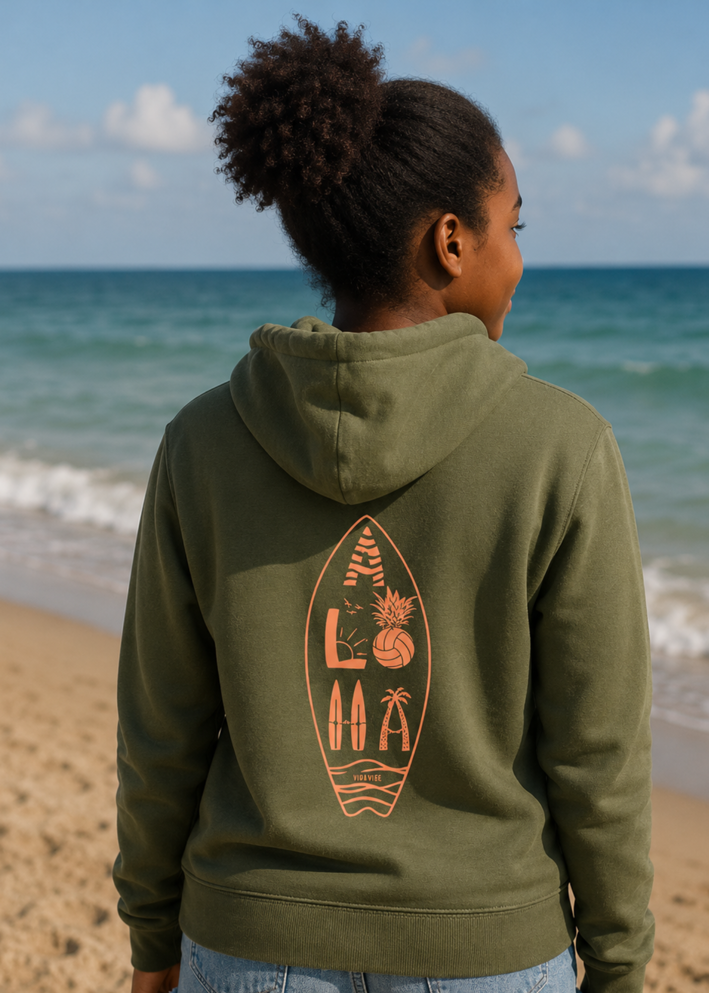 Aloha Volleyball Sweatshirt