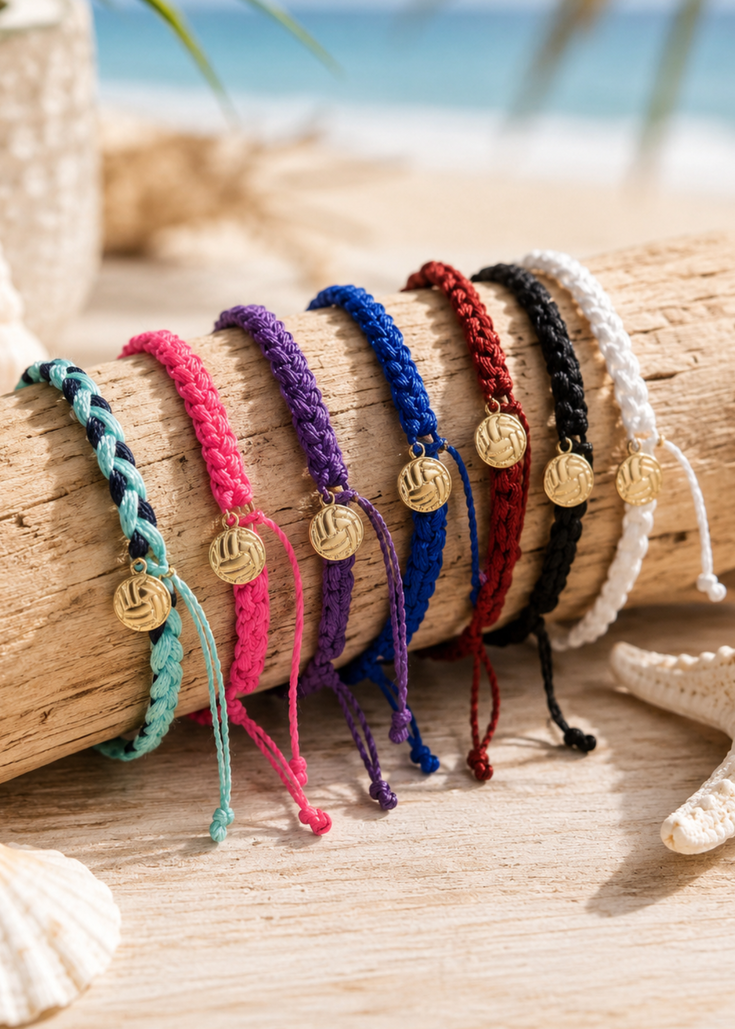 PICK YOUR COLOR! - Braided Volleyball Bracelet
