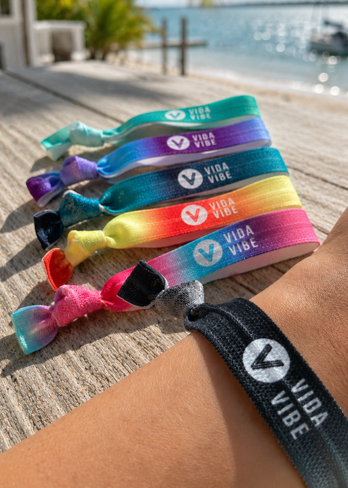 Elastic Hair Ties 6 Pack