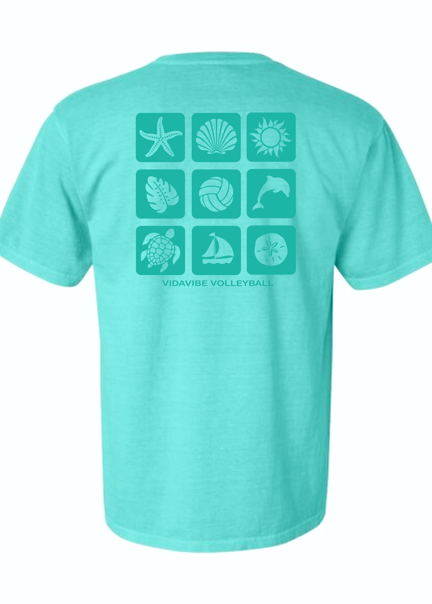 Teal Coastal Vibes Tee