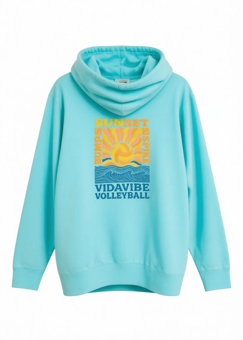 Sunset Volleyball Sweatshirt