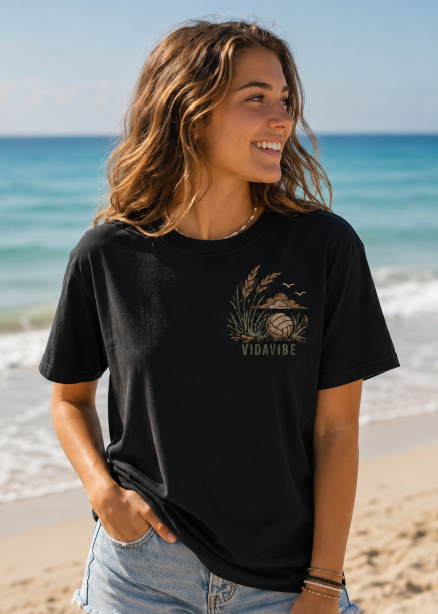 Walk by Faith Volleyball Tee