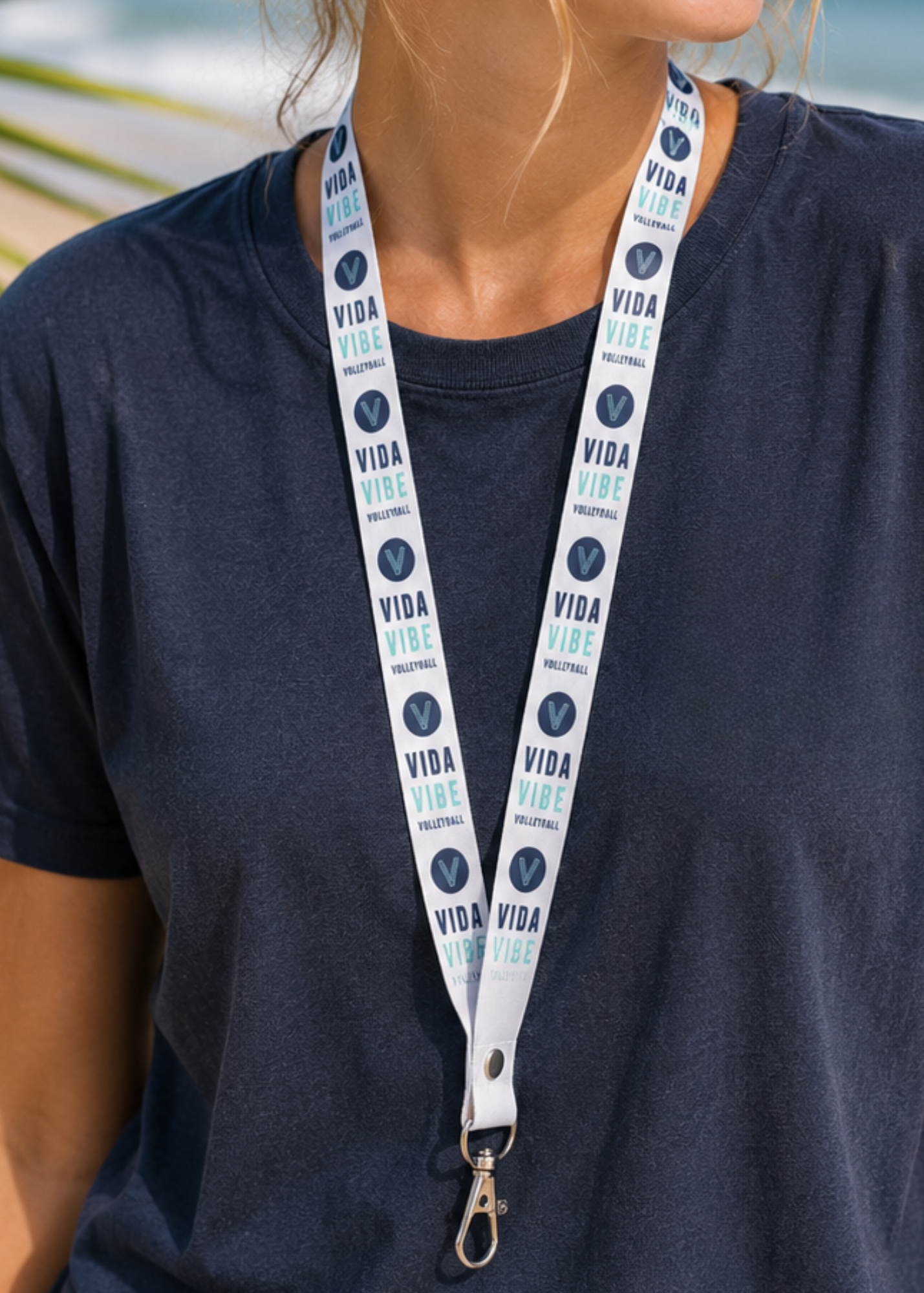 VidaVibe Volleyball Lanyard
