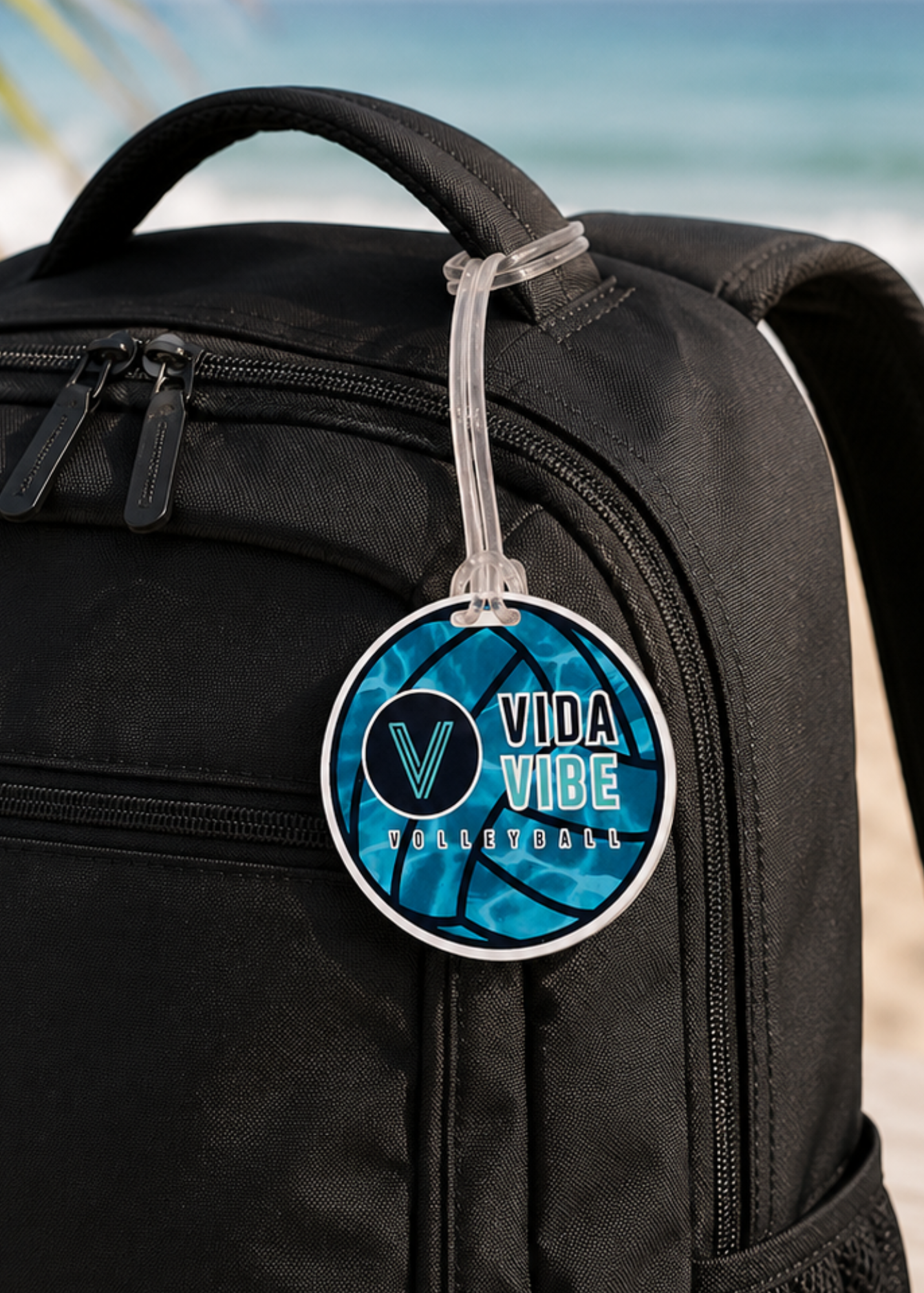 VidaVibe Volleyball Luggage Bag Tag