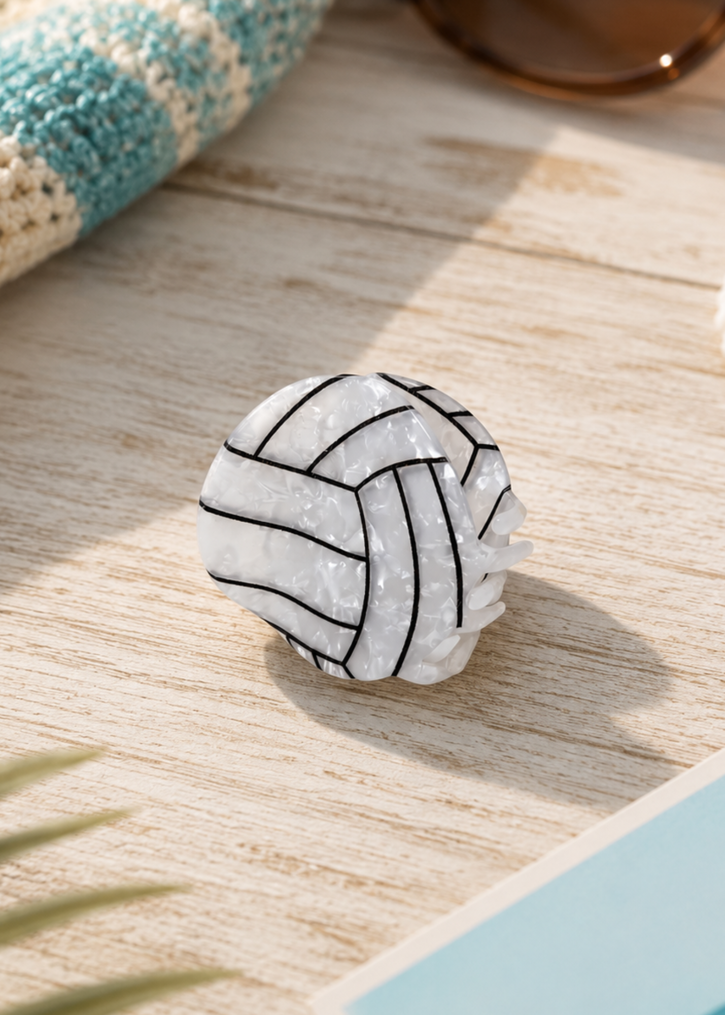 Volleyball Hair Clip