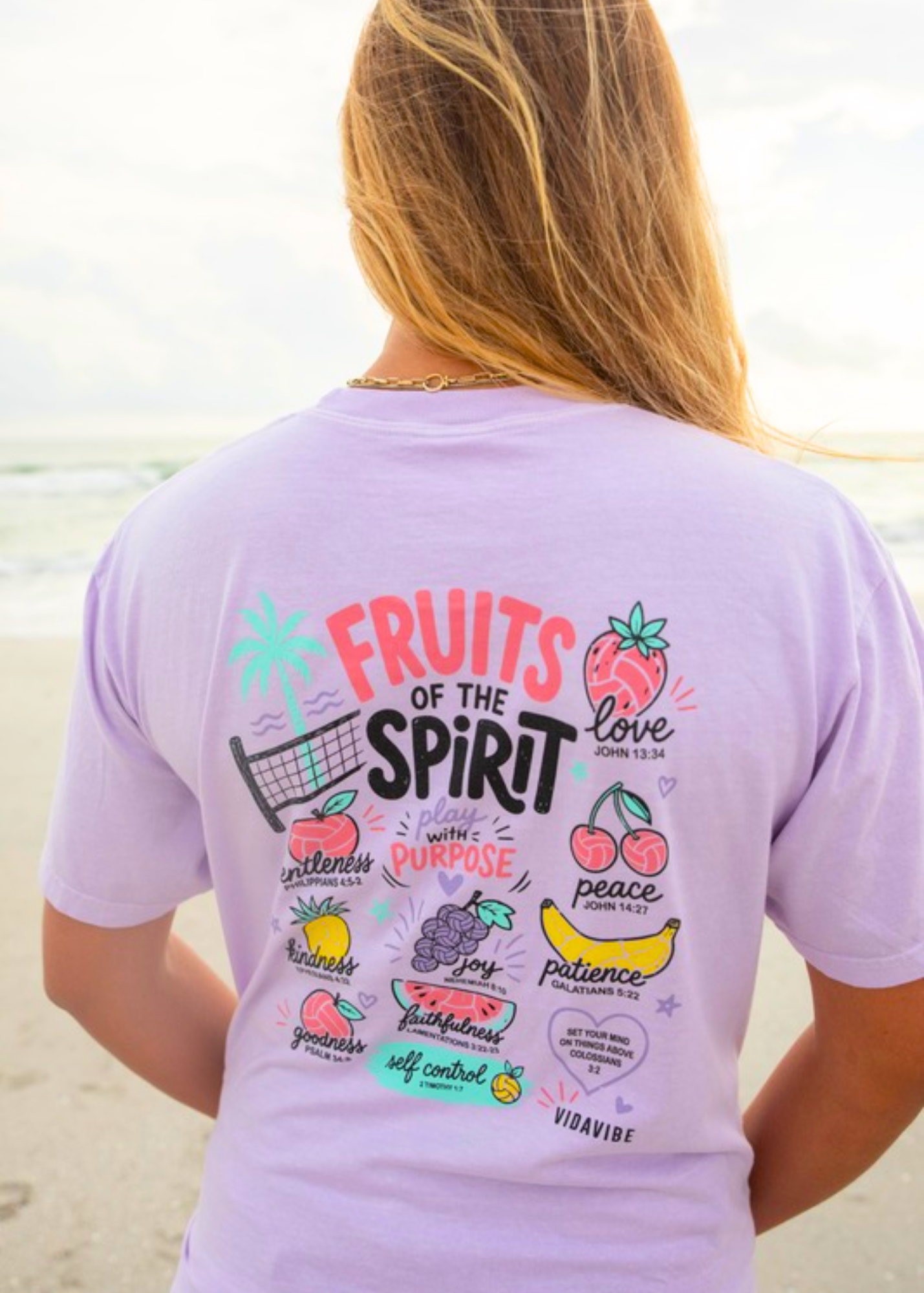 Fruits of the Spirit Volleyball Tee