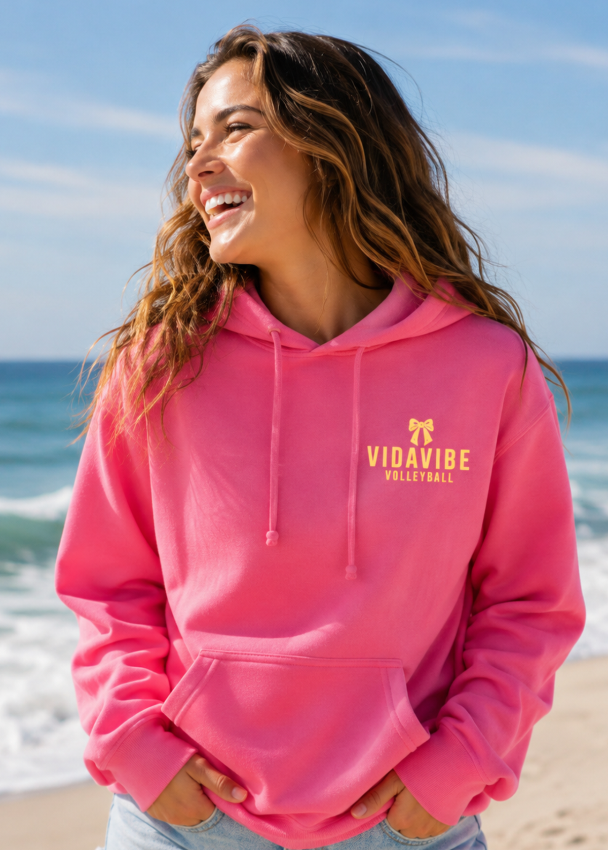 Sun & Bows Volleyball Sweatshirt
