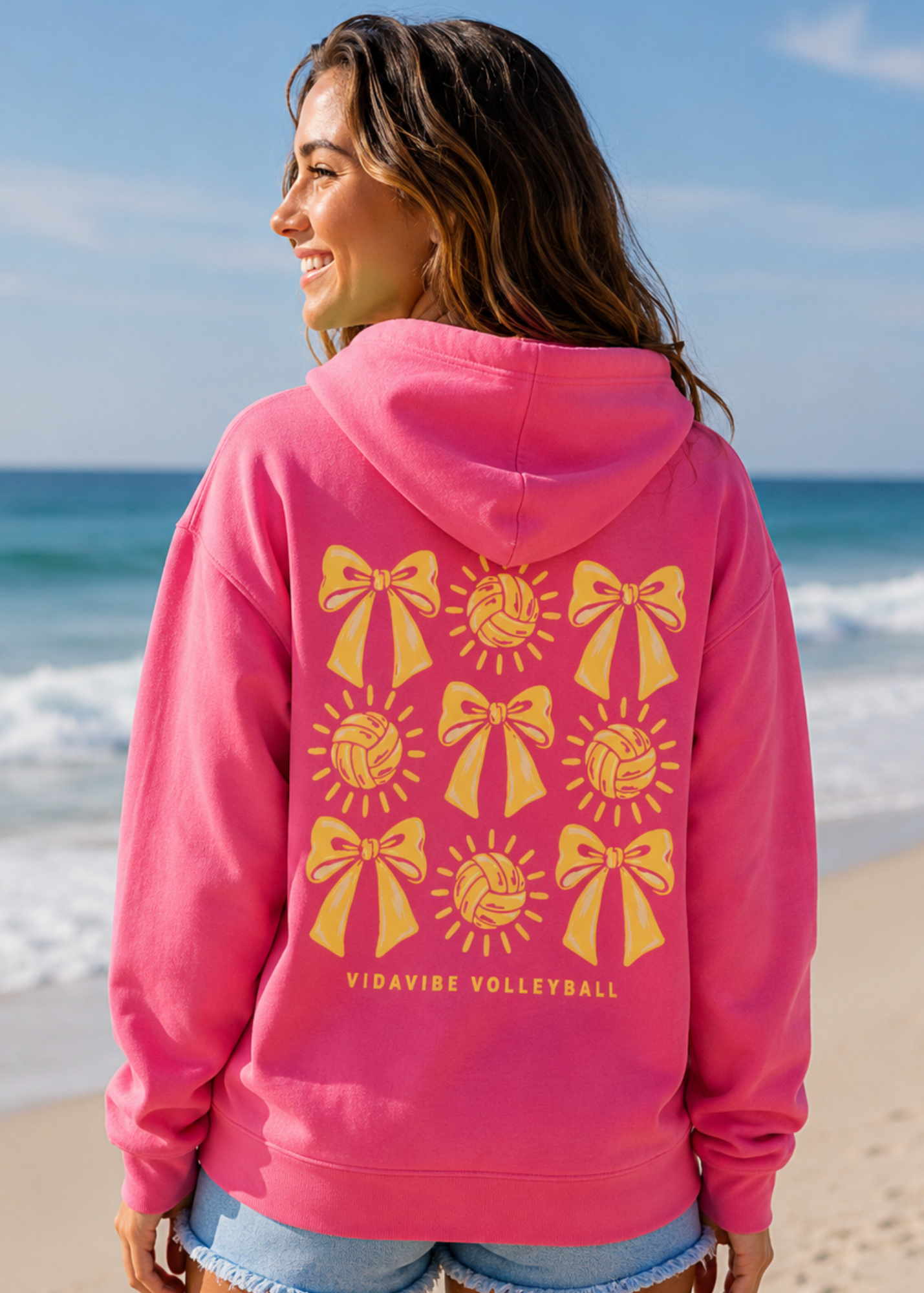 Sun & Bows Volleyball Sweatshirt