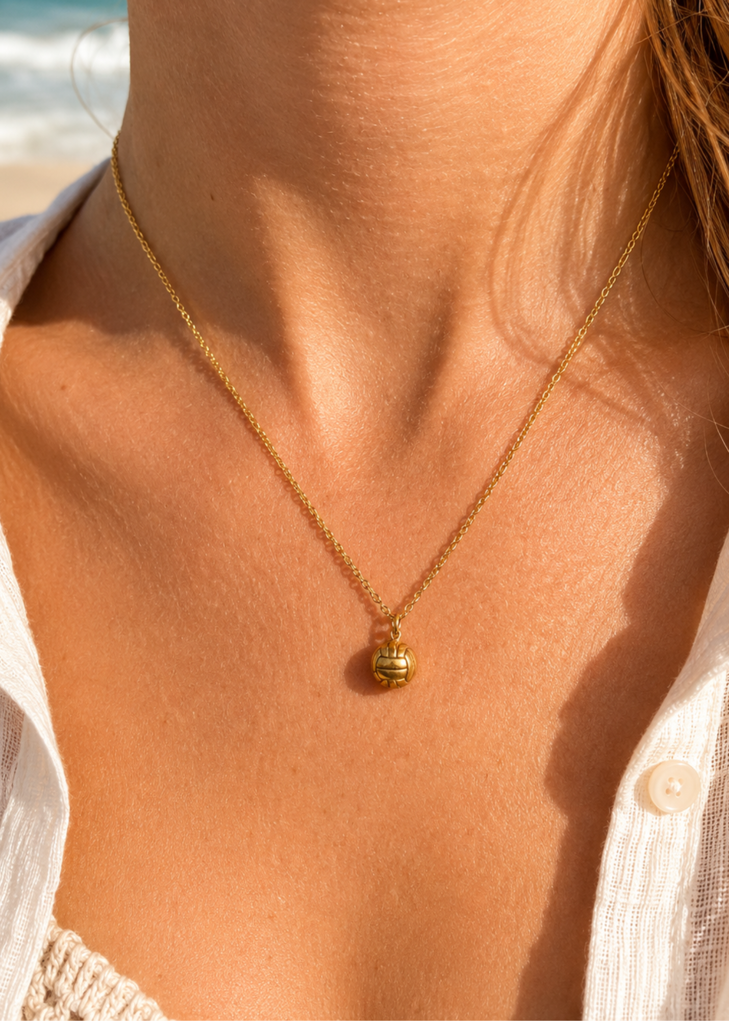 Pick Your Color Volleyball Necklace