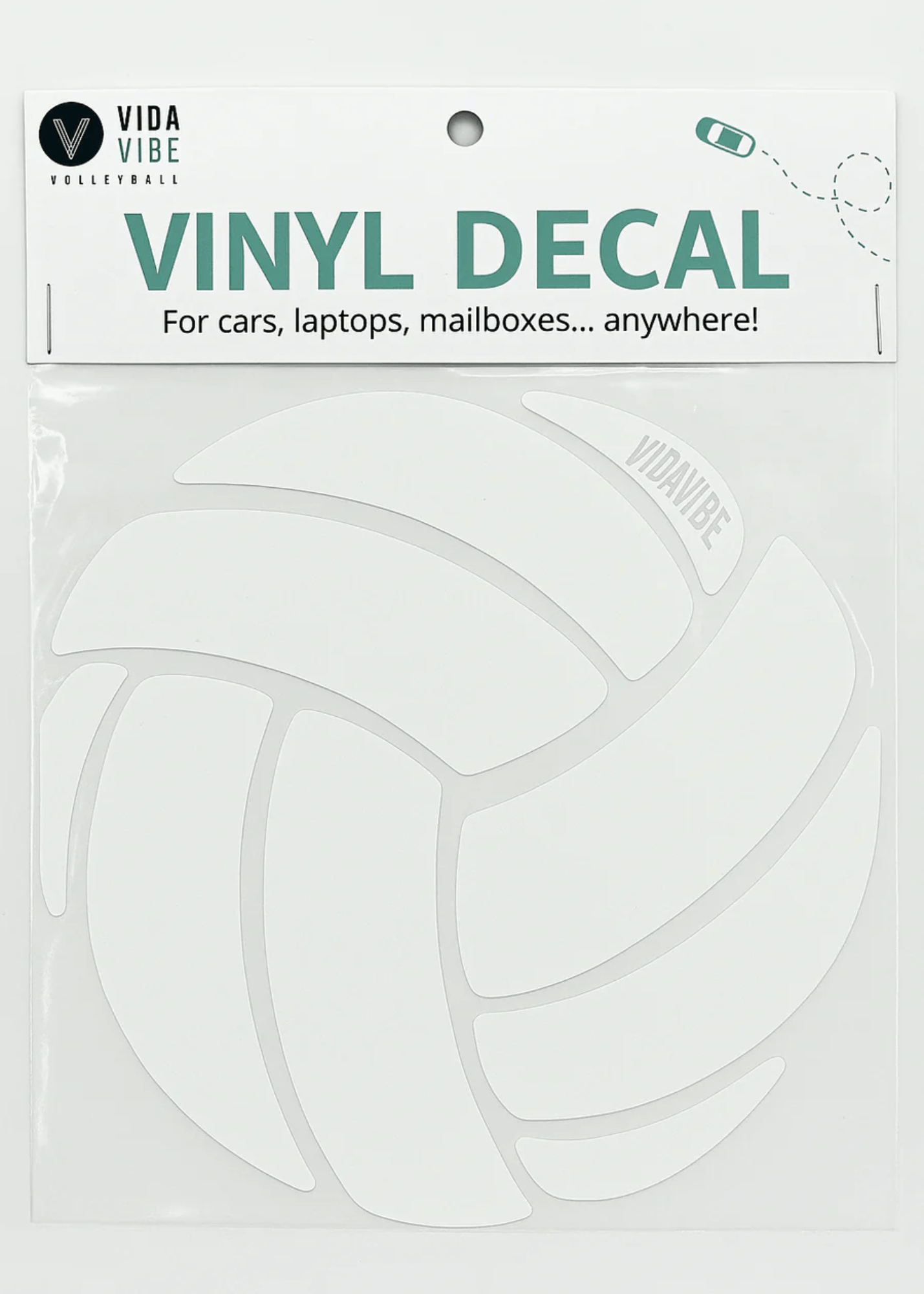 Volleyball Car Decal