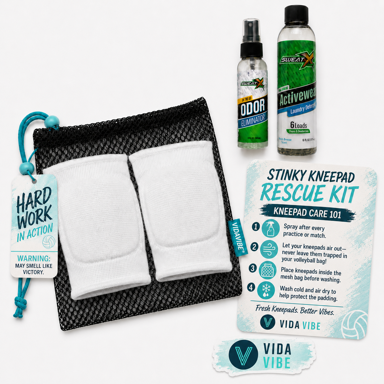 Sweaty Kneepad Rescue Kit