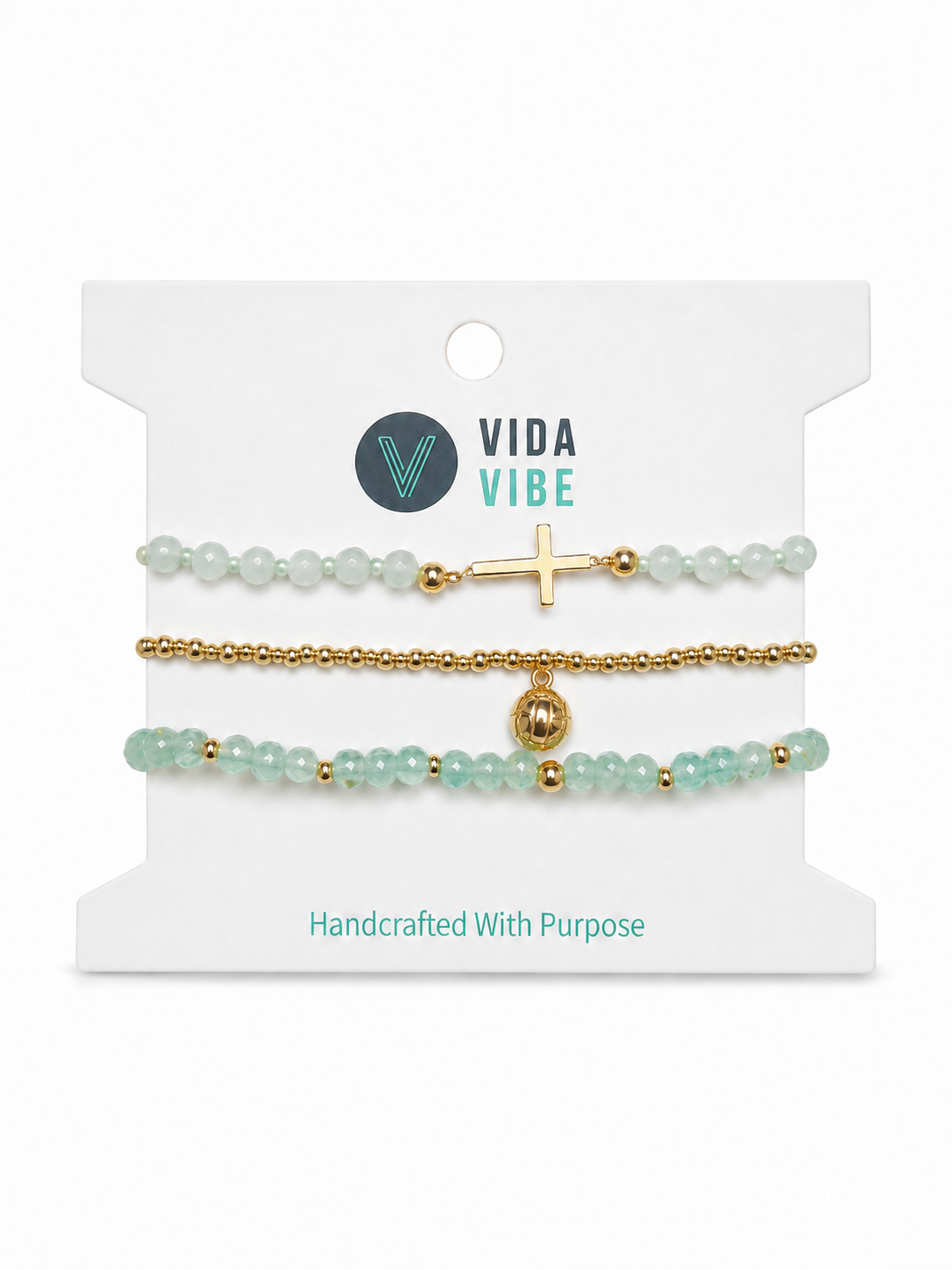 Play With Purpose Volleyball Bracelets "Courageous" Teal