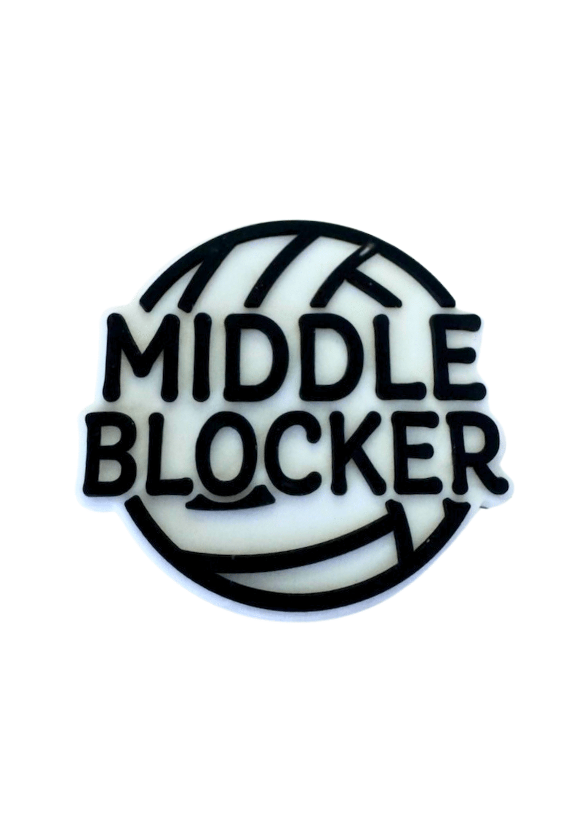 Pick Your Position- Volleyball Jibbitz Shoe Charm