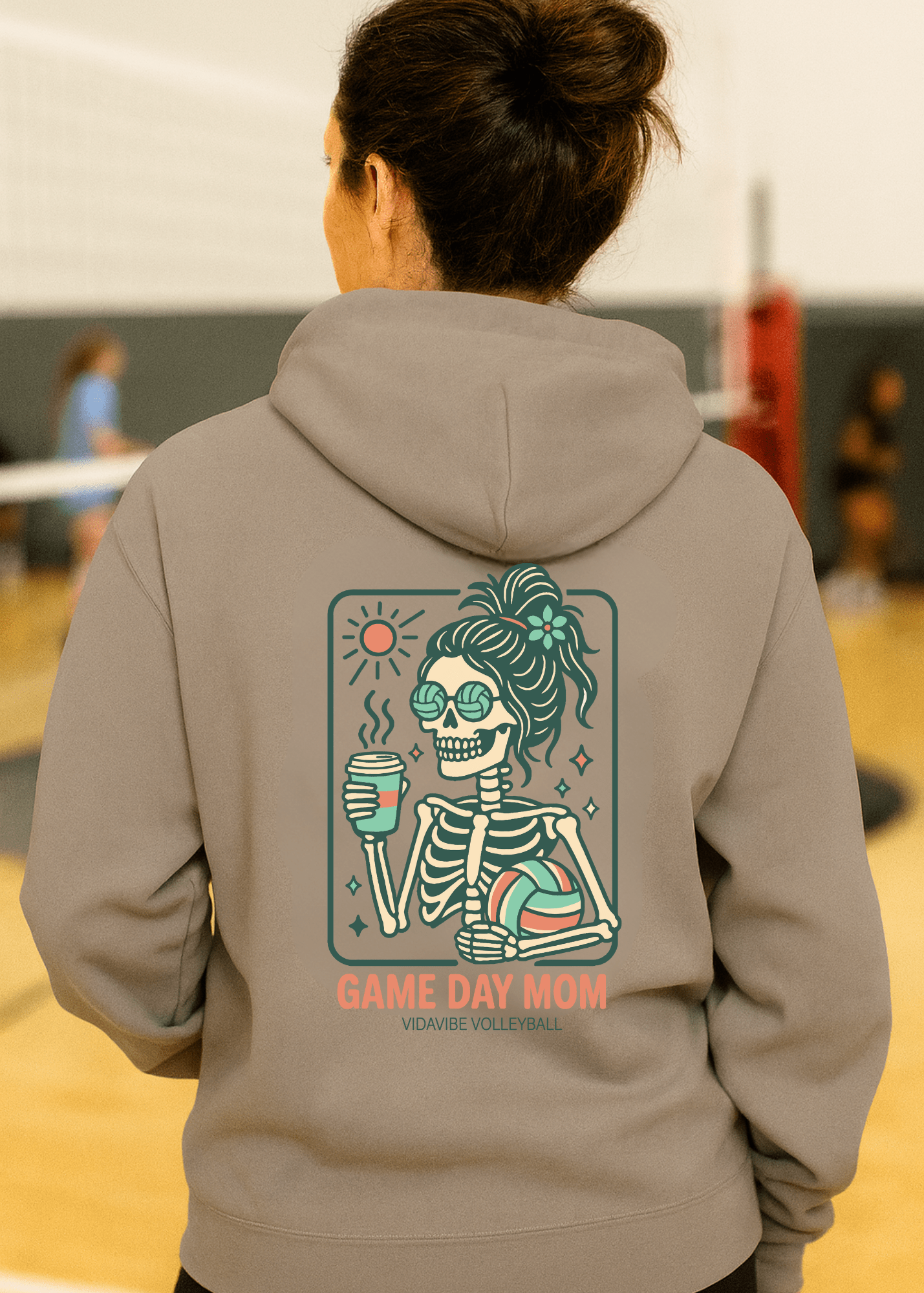 Game Day Skeleton Mom Sweatshirt