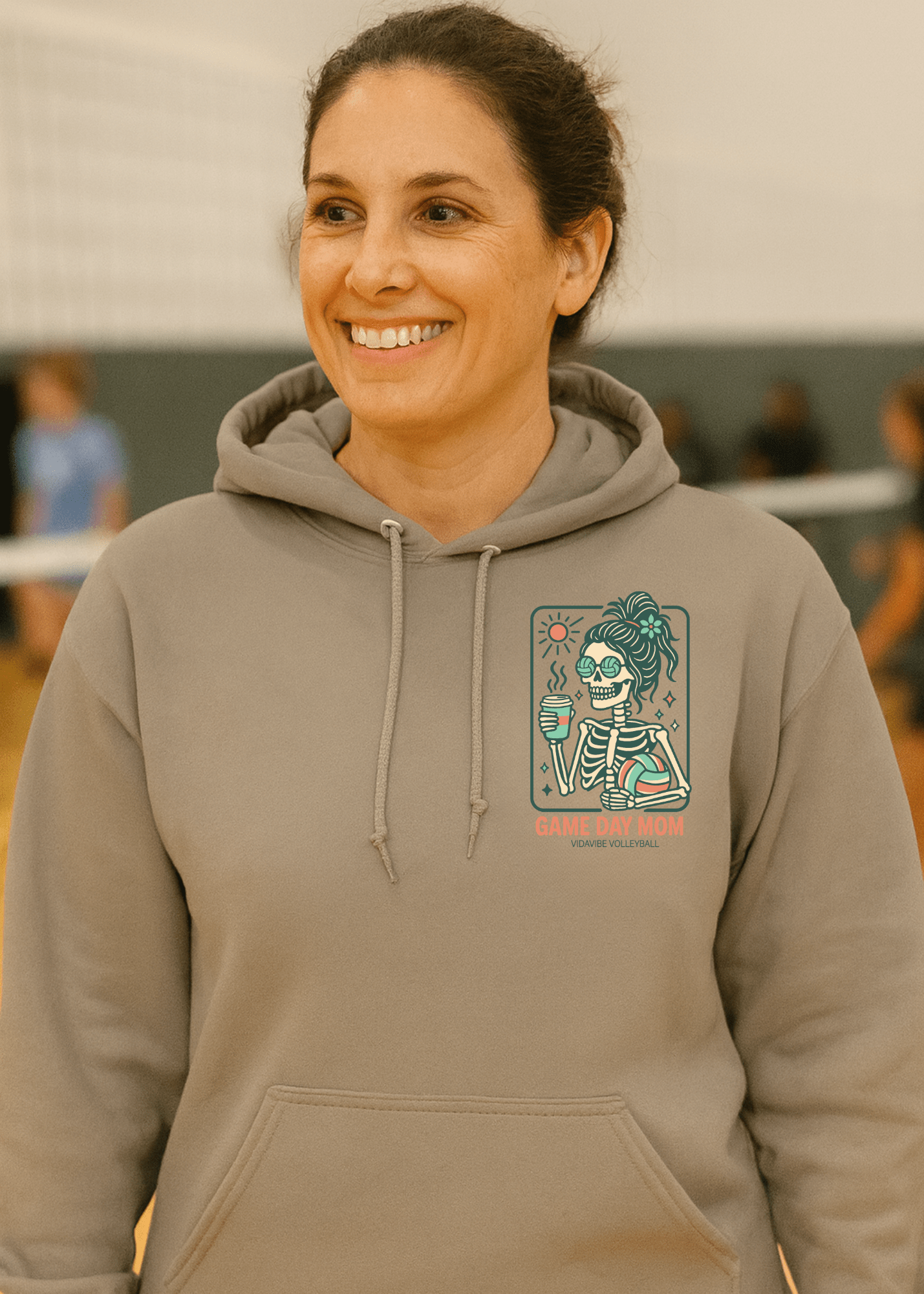 Game Day Skeleton Mom Sweatshirt