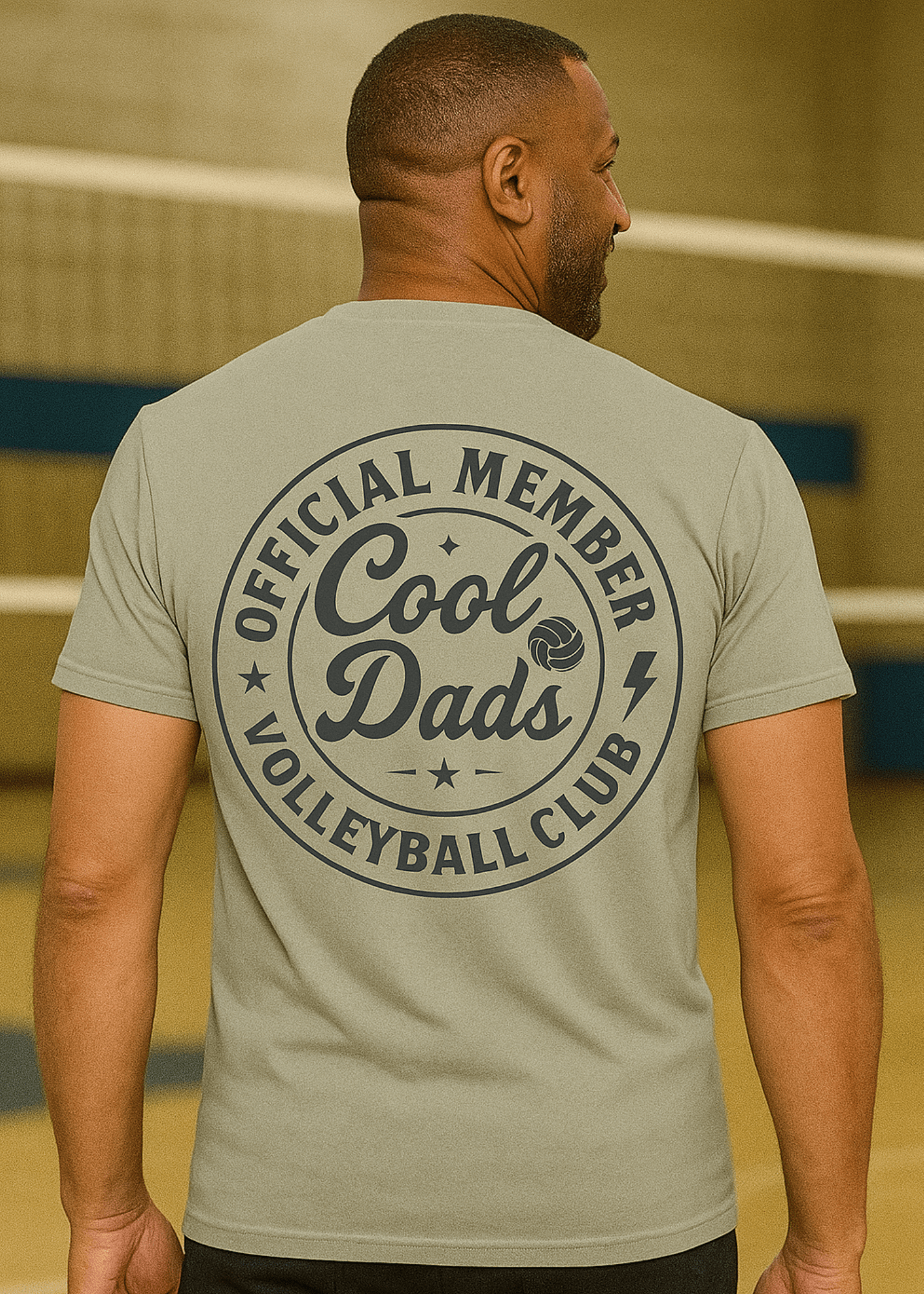 Official Cool Dads Club Volleyball Tee
