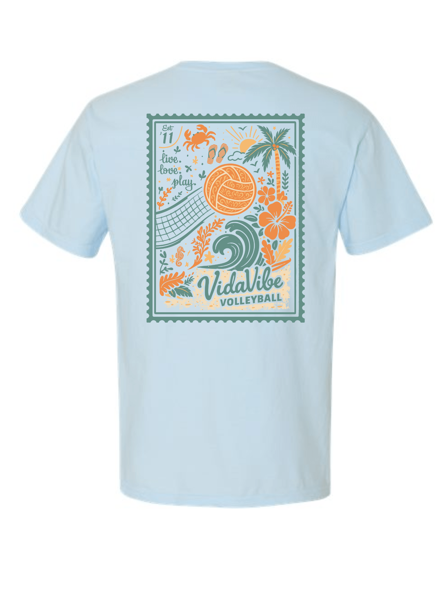 Seaside Stamp Tee