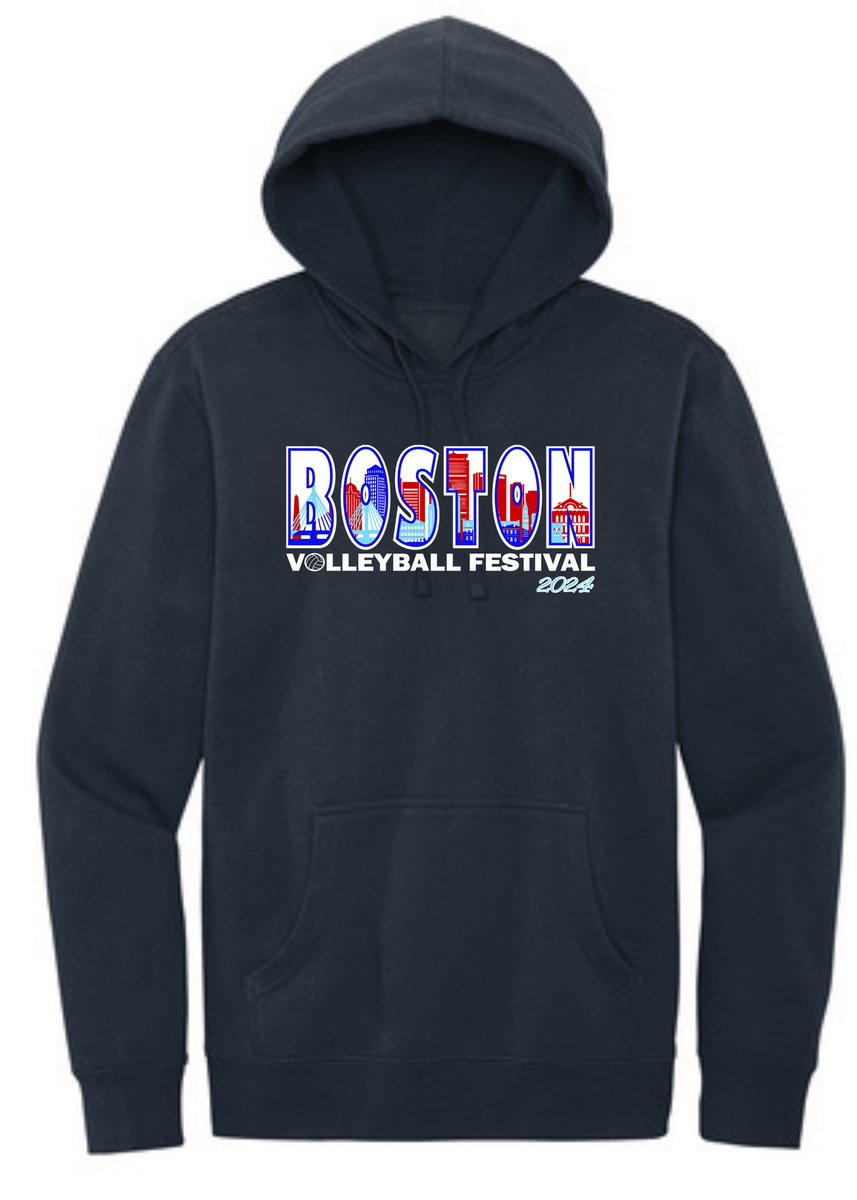 2024 Boston Volleyball Festival Navy Sweatshirt with Team Names