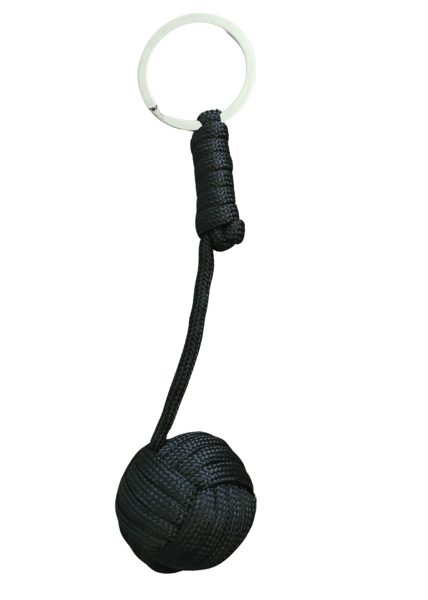 Black Paracord Keychain - VidaVibe