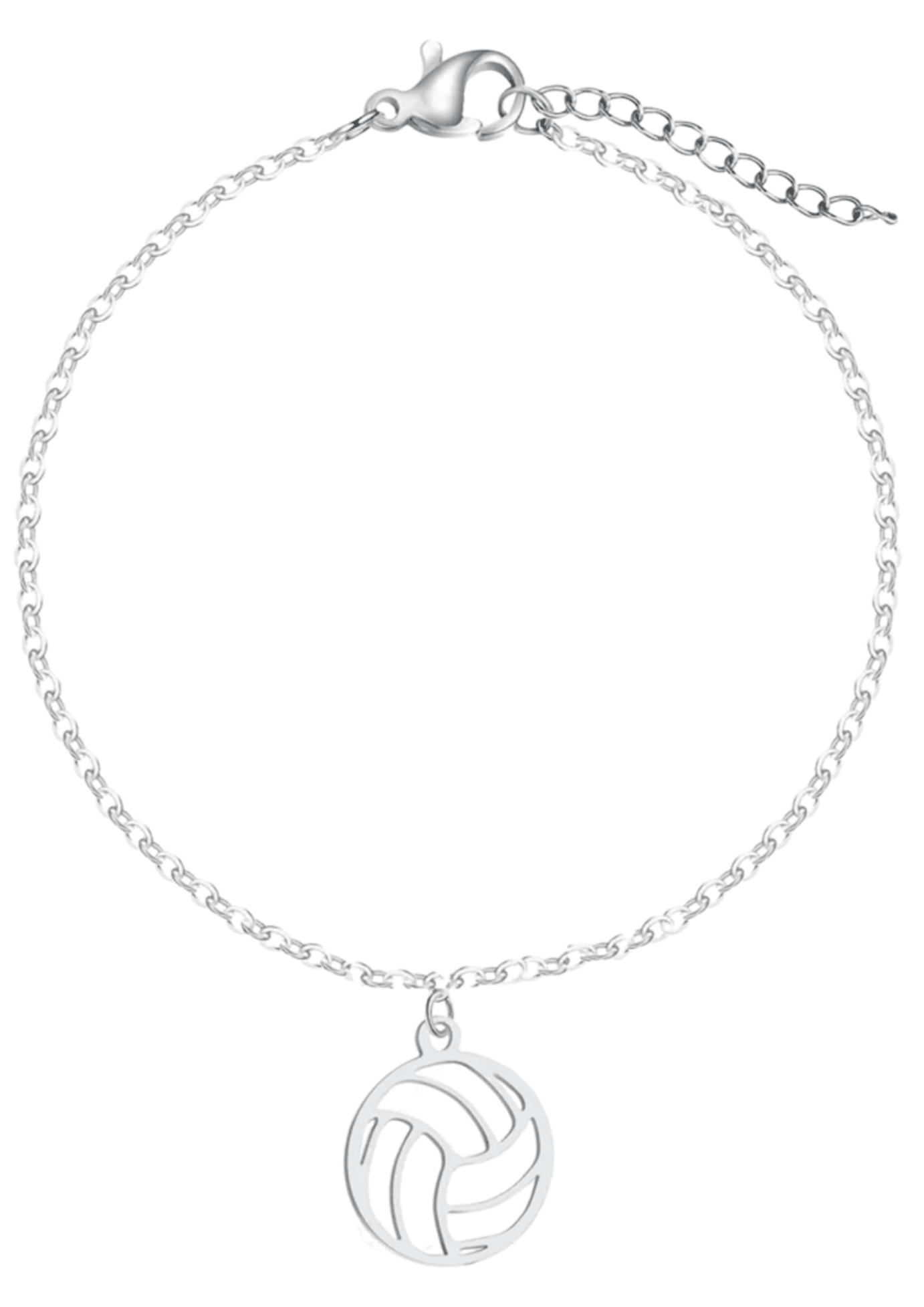 Silver Volleyball Bracelet - VidaVibe Volleyball