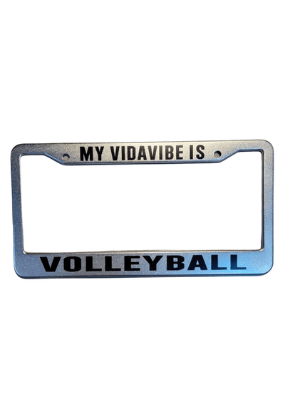 Volleyball License Plate Frame - VidaVibe