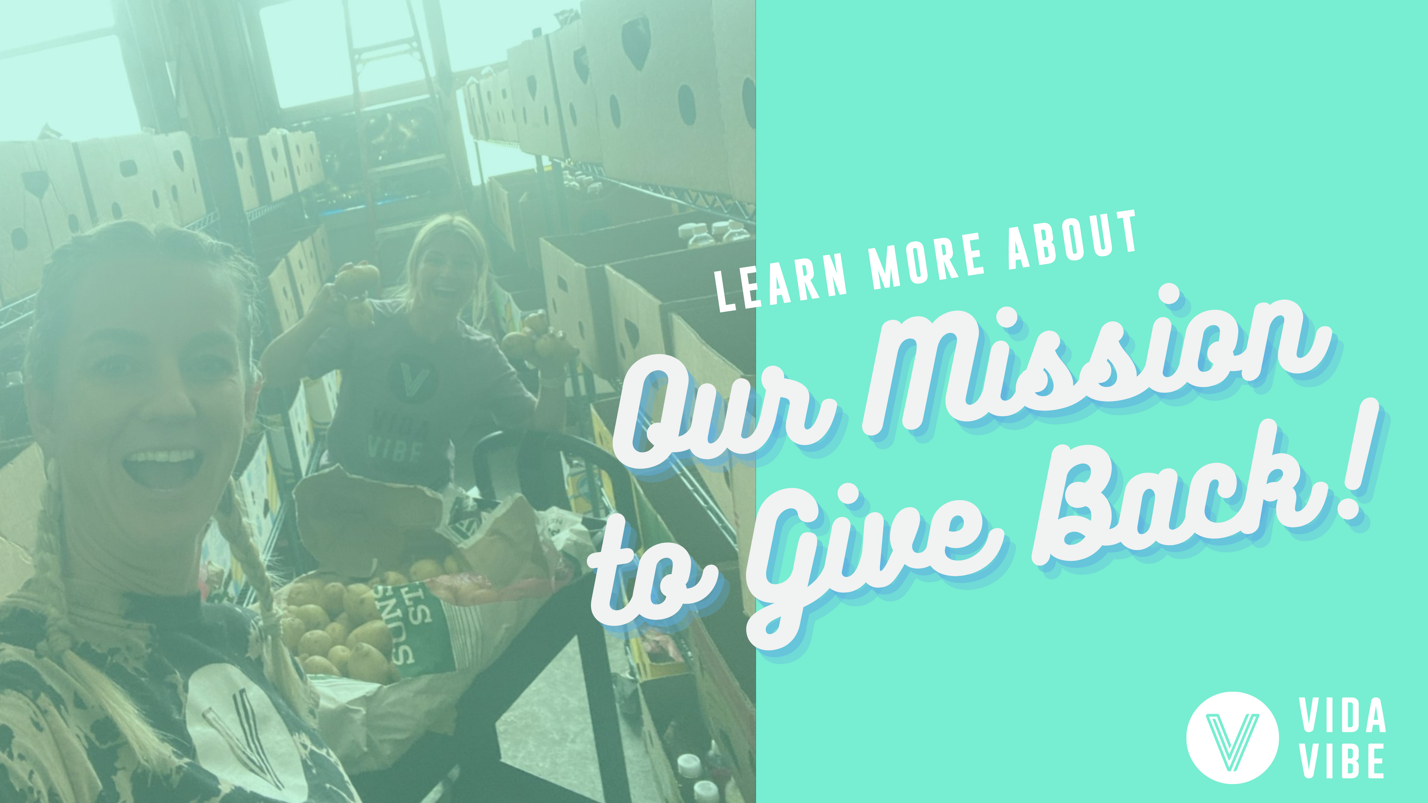 Our Giving Back Mission