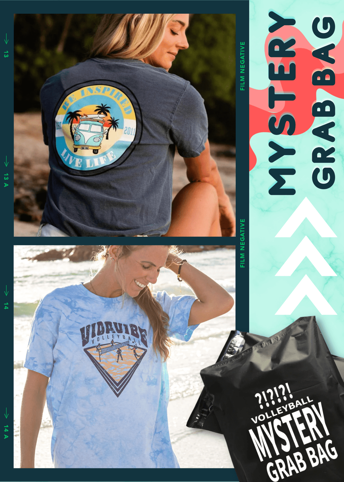 Mystery Grab Bag Volleyball T-Shirt & More - VidaVibe Volleyball