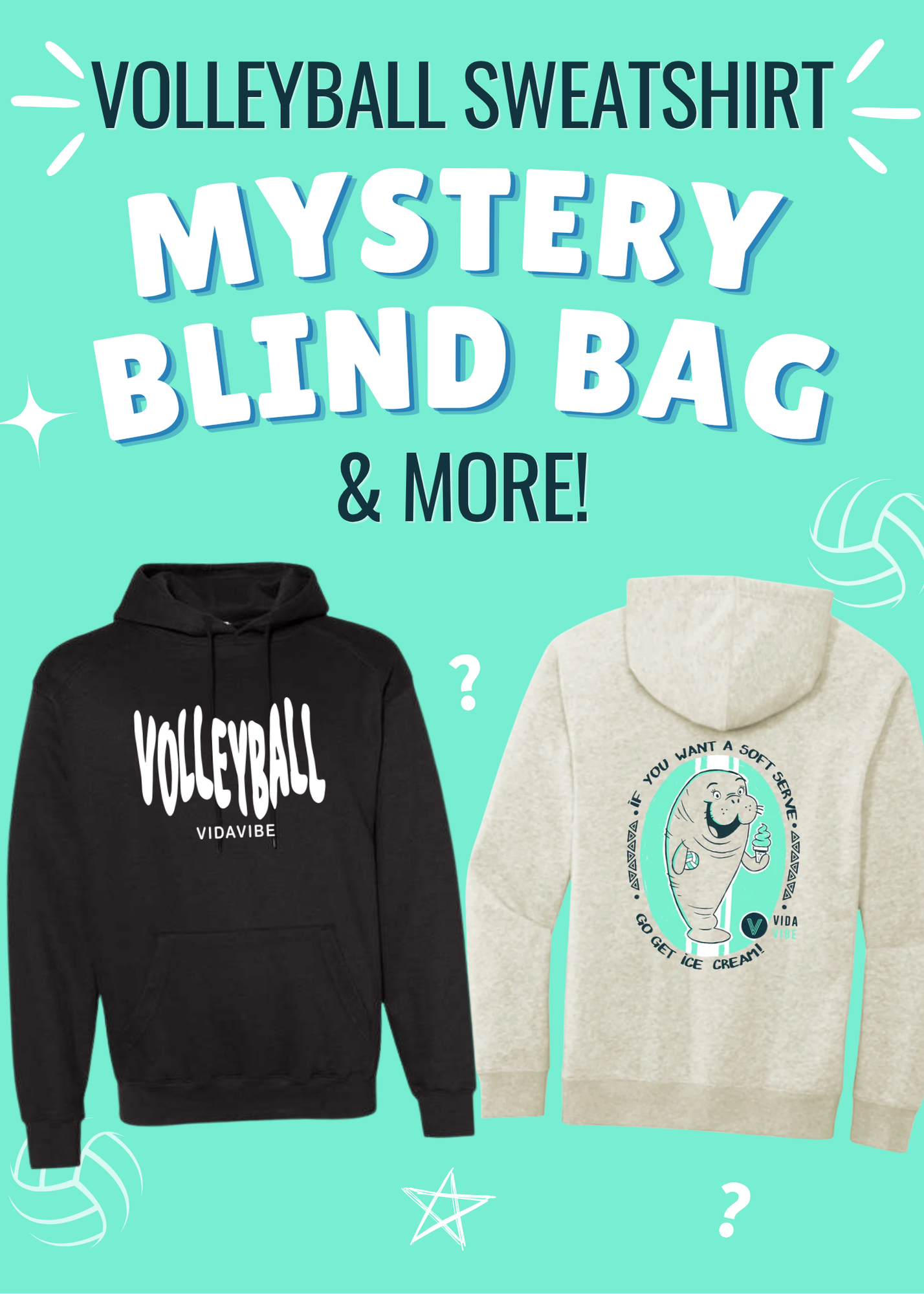 Volleyball Blind Bag Sweatshirt