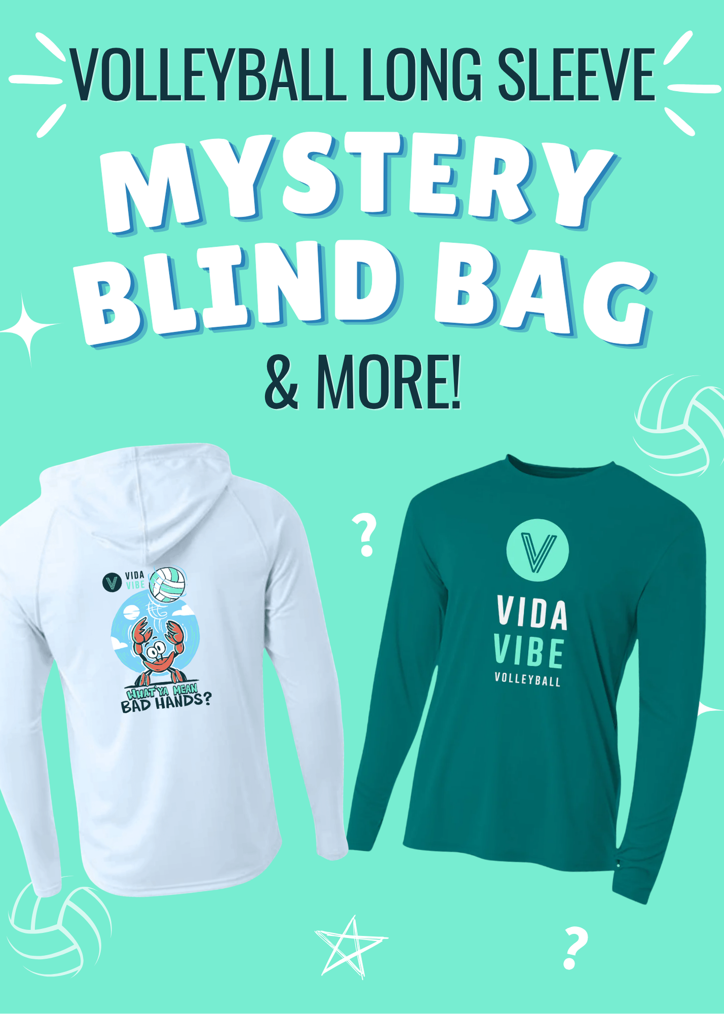 Volleyball Blind Bag Long Sleeve