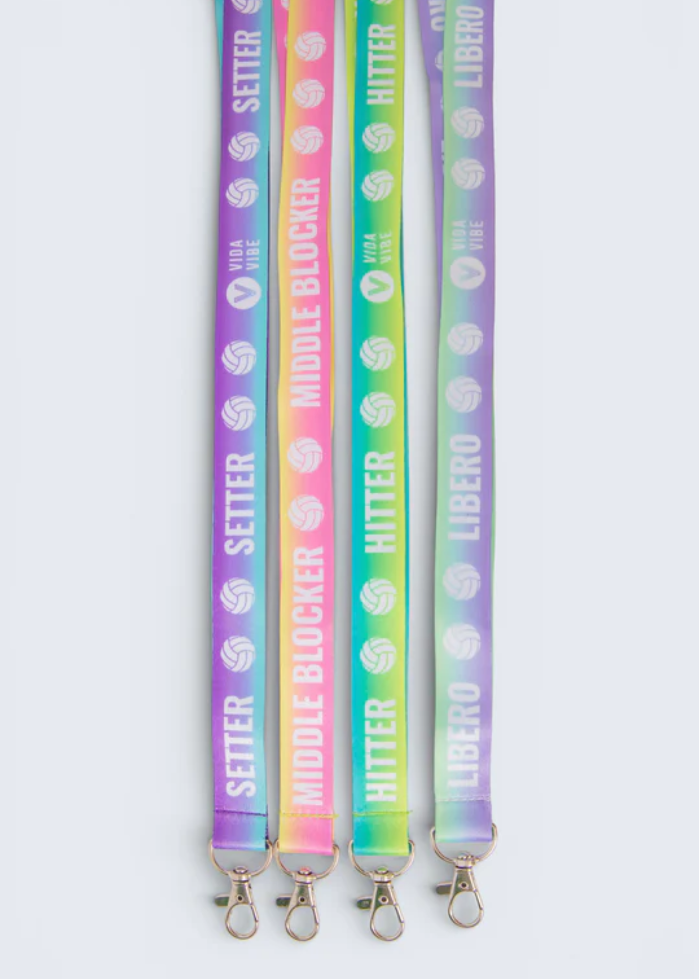 Volleyball Position Lanyards