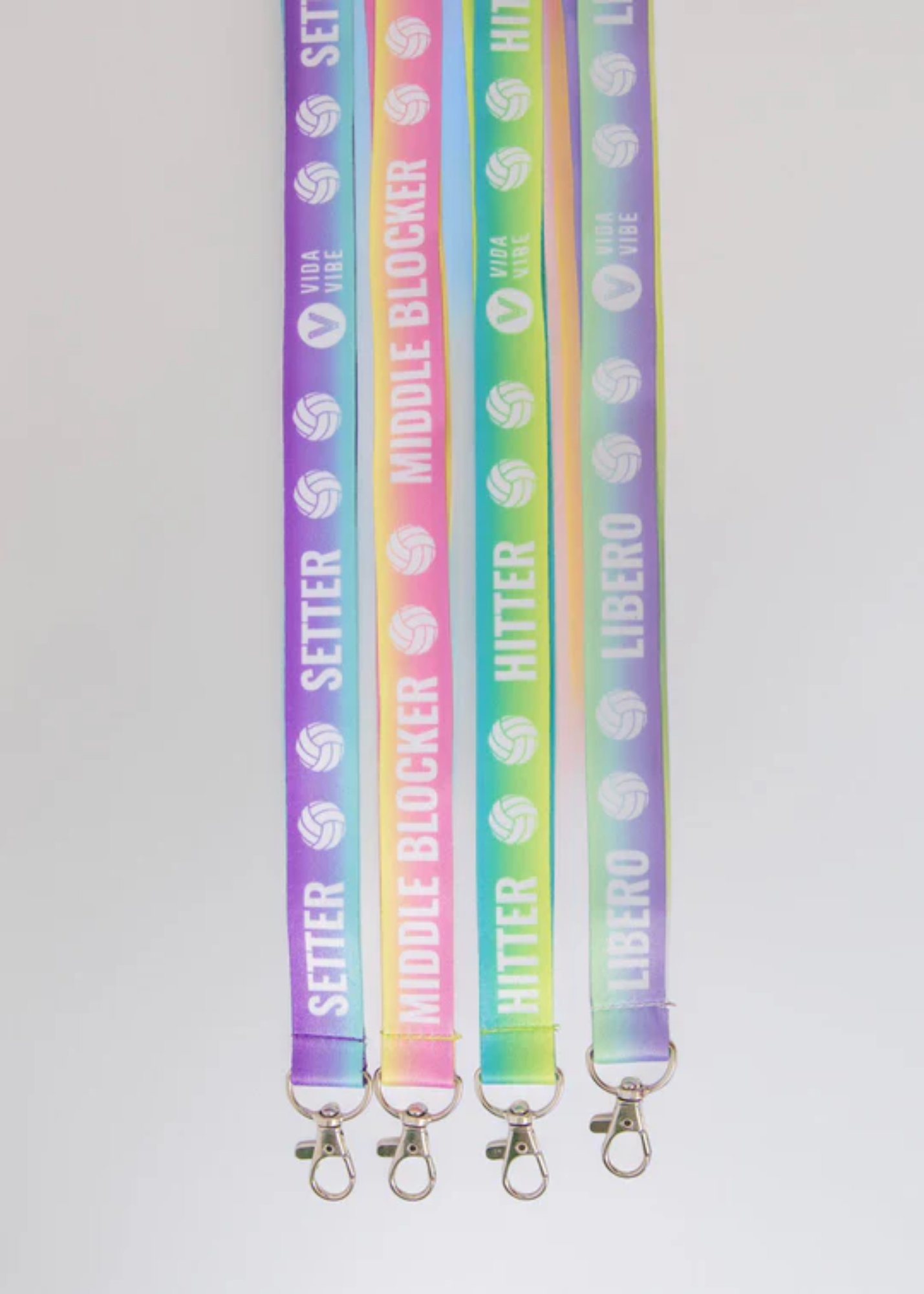 Volleyball Position Lanyards