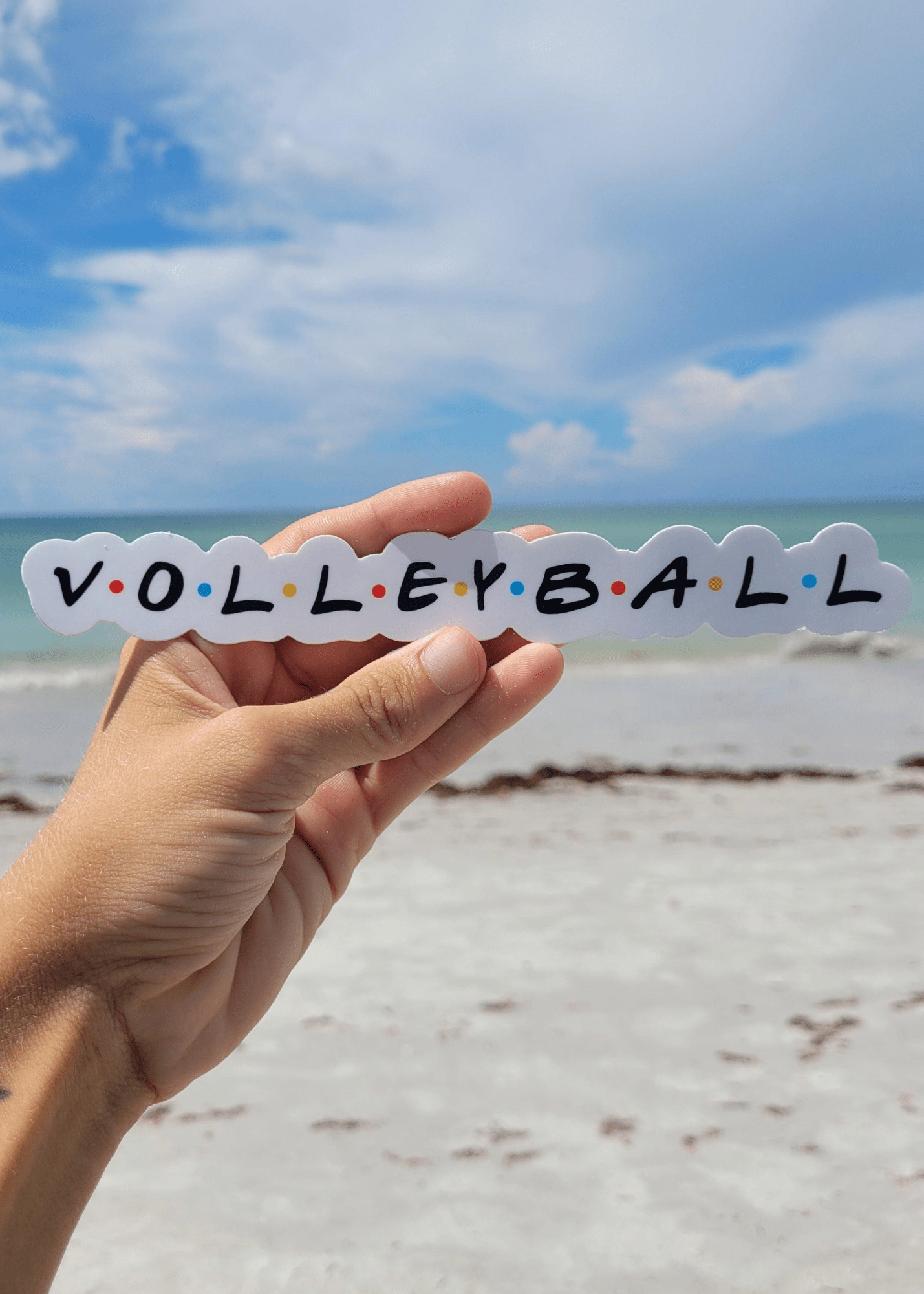 Volleyball Friends Inspired Sticker