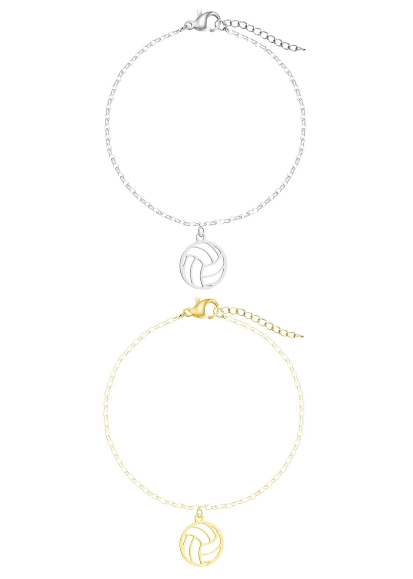 Pick Your Color Volleyball Charm Bracelet