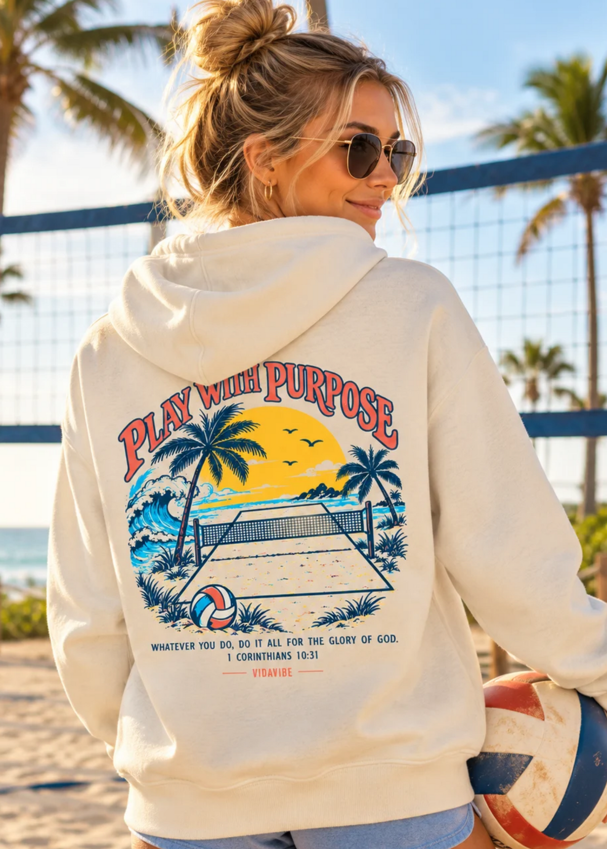 Play with Purpose Volleyball Sweatshirt