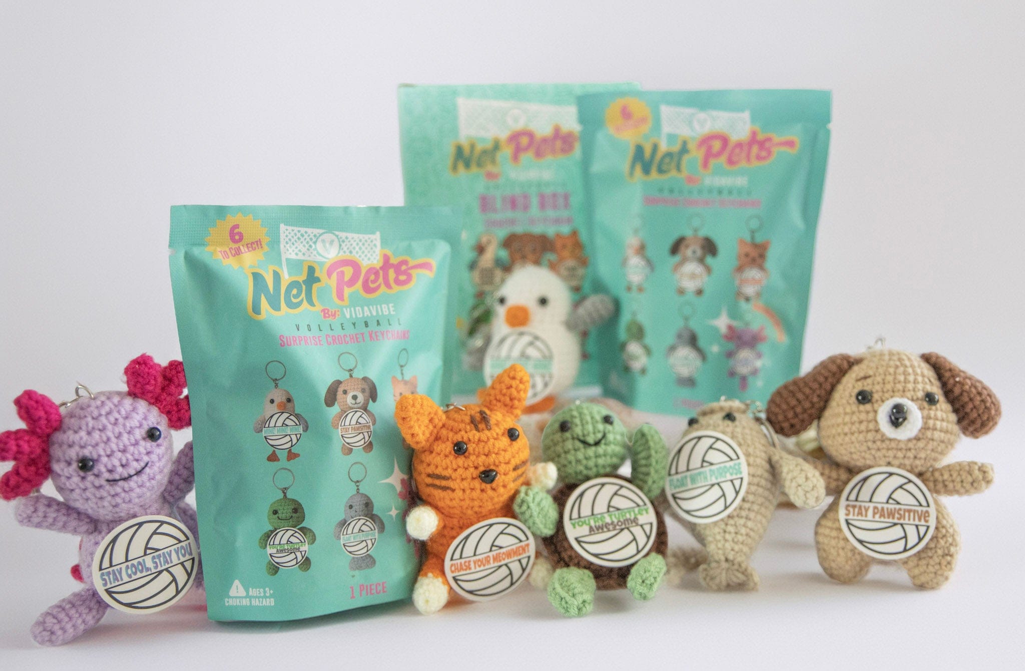 NetPets™ Keychain Blind Bags - 6 To Collect!